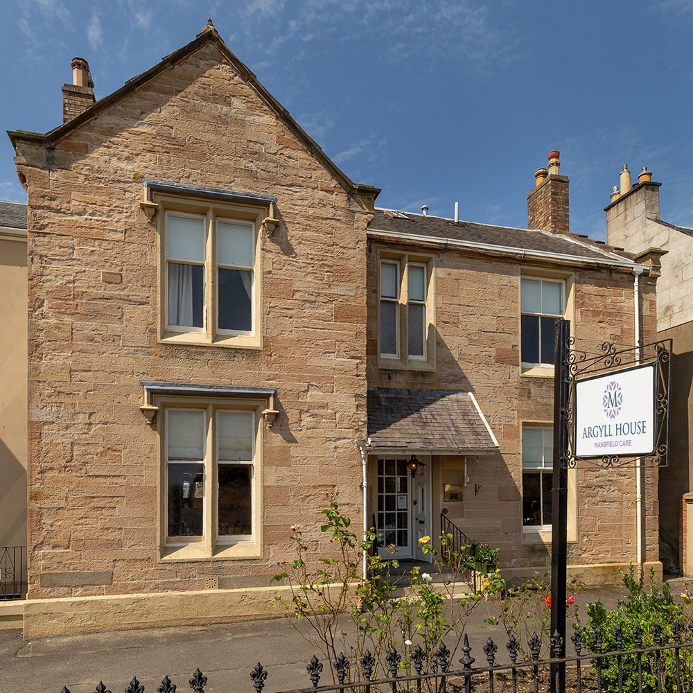Argyll House Entrance