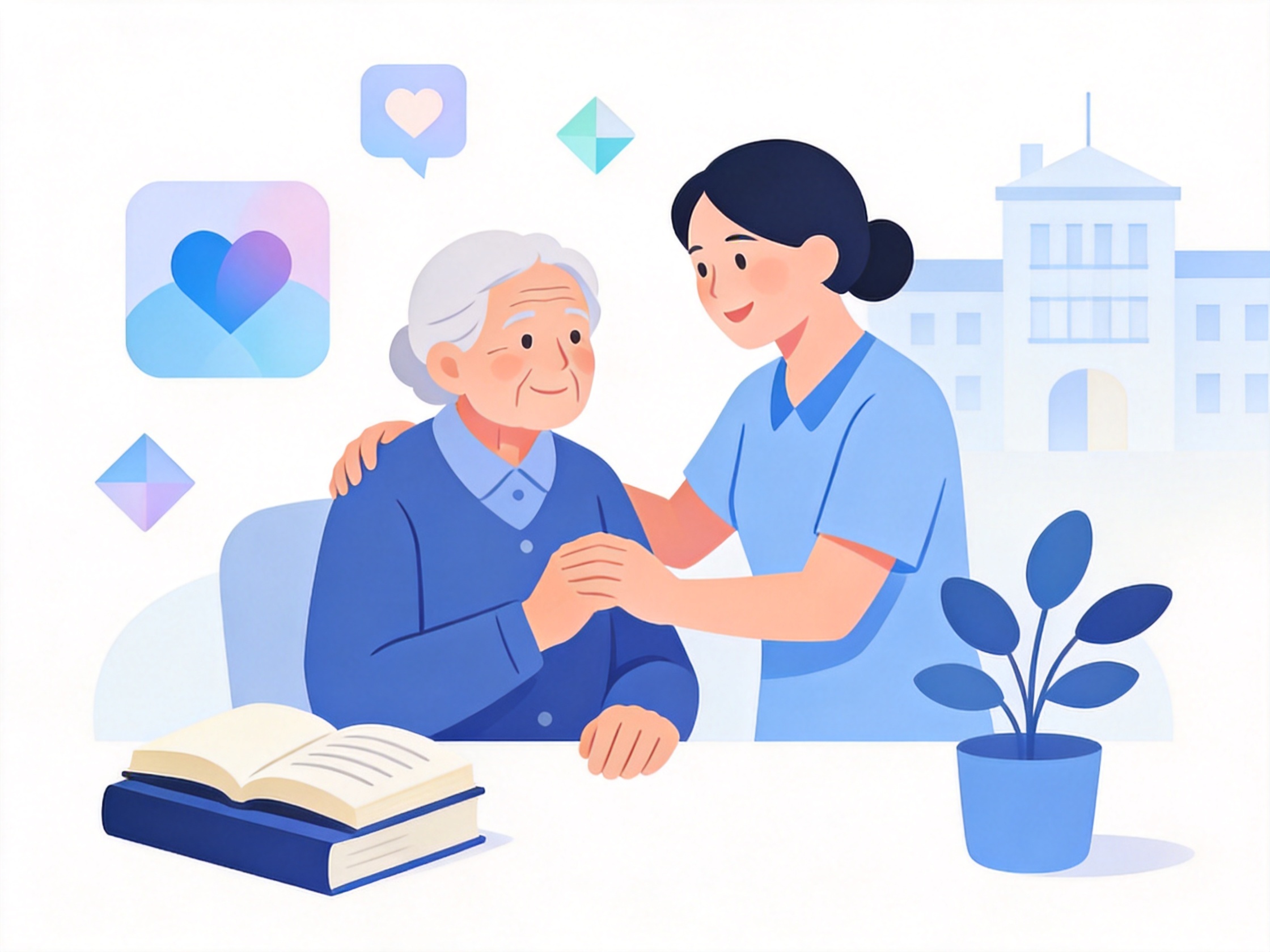 Dementia Care — AI illustration