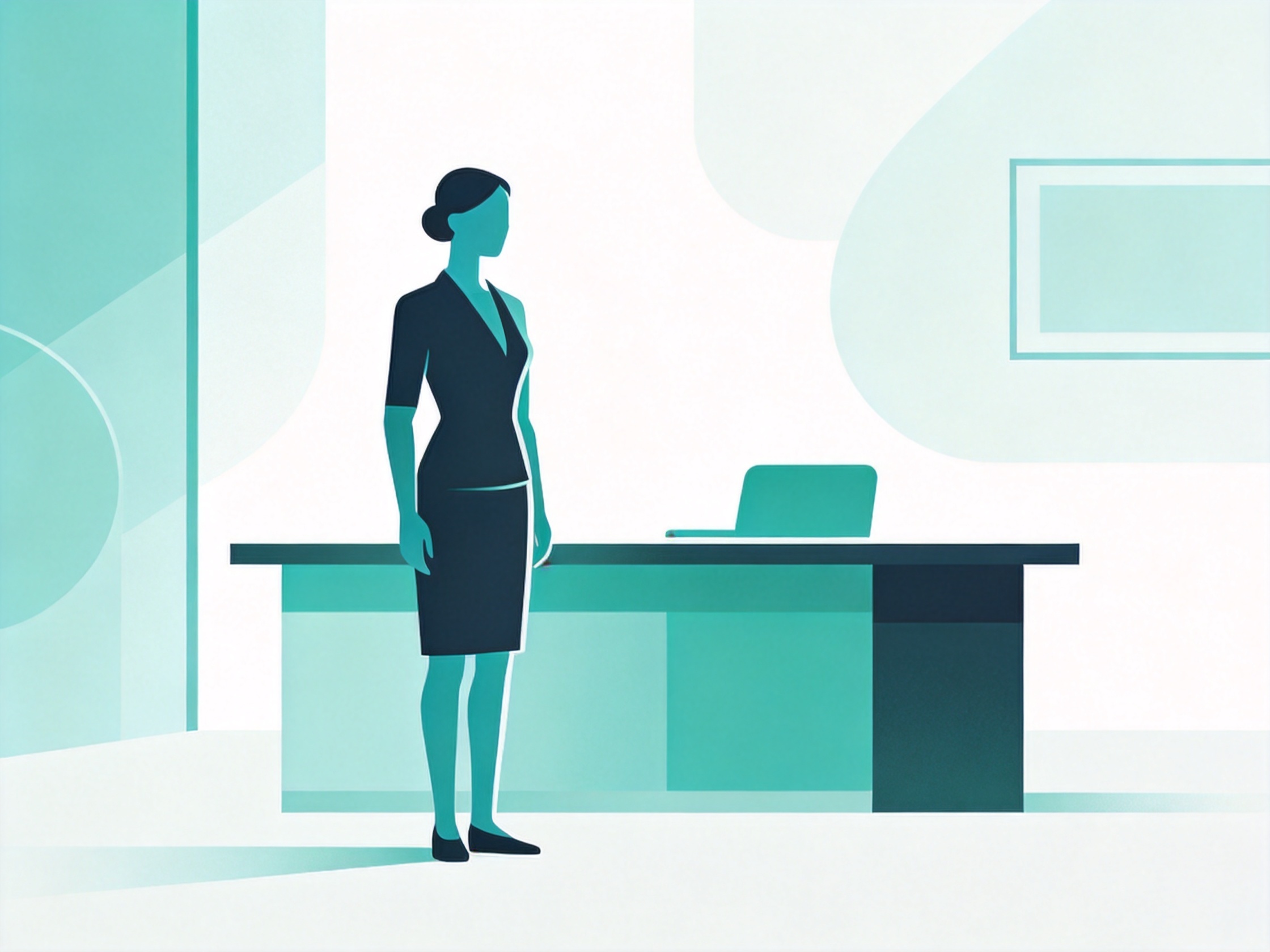 AI Receptionist — AI illustration