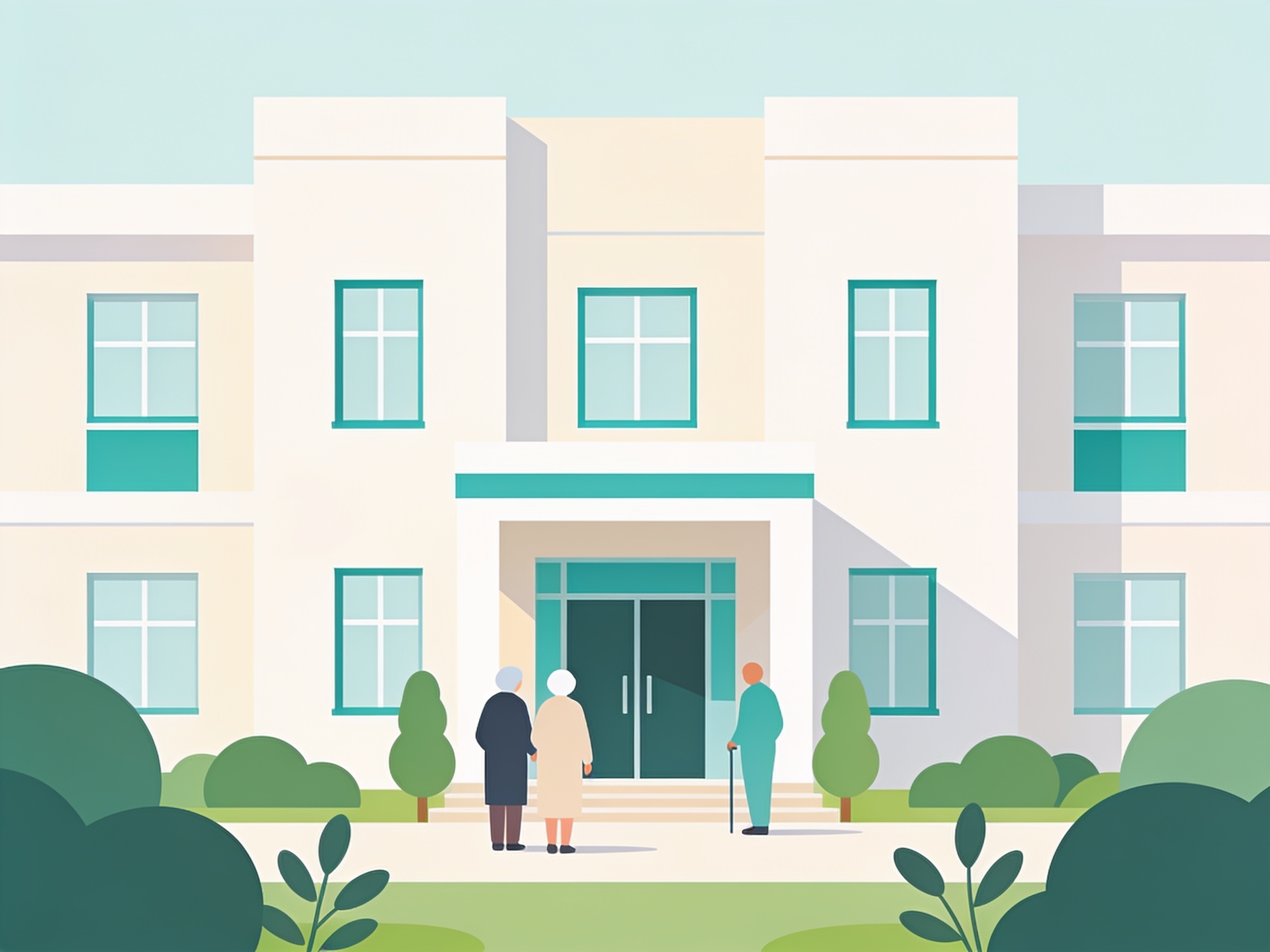 Residential Care — AI illustration