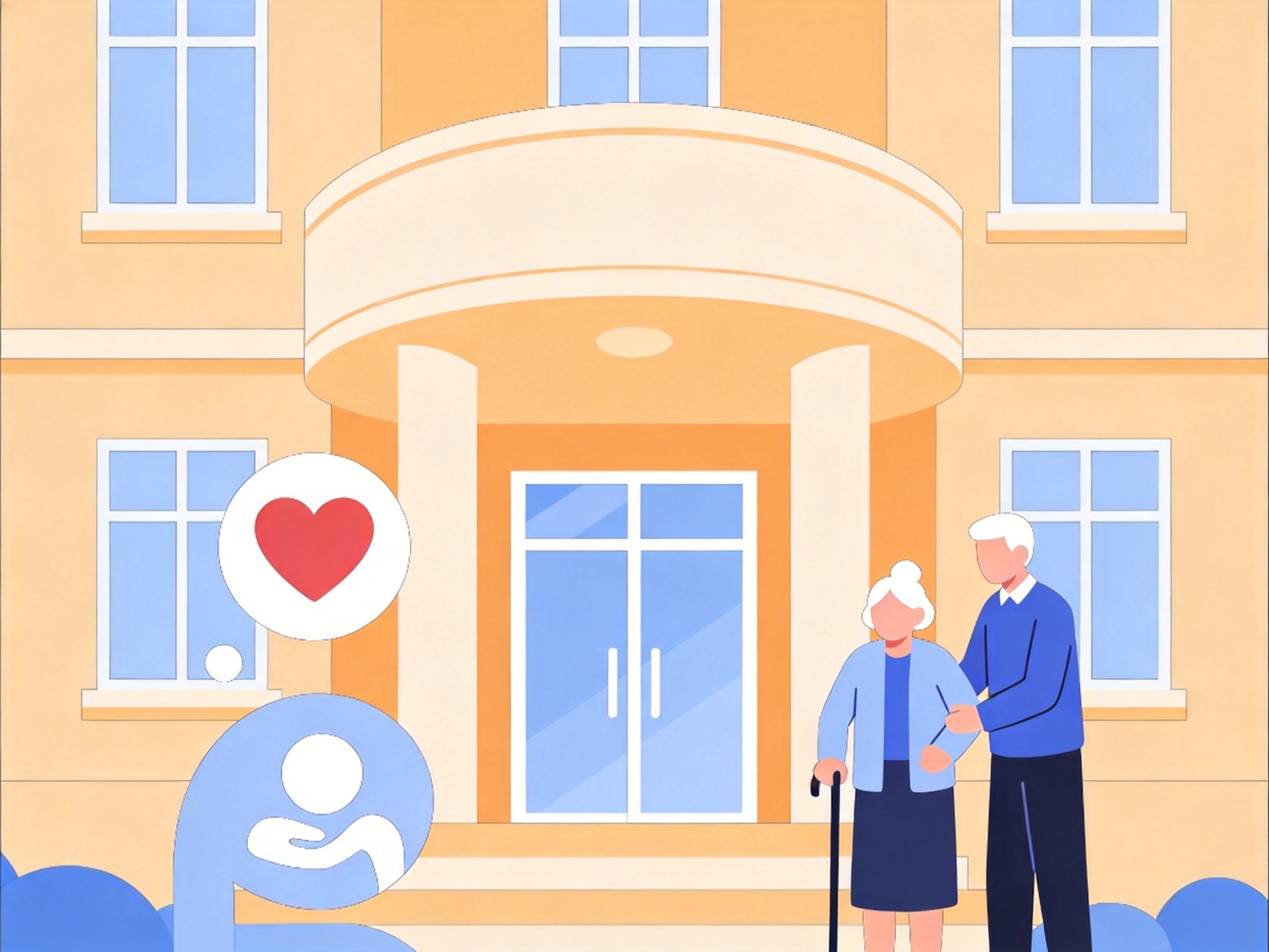 Residential Care — AI illustration
