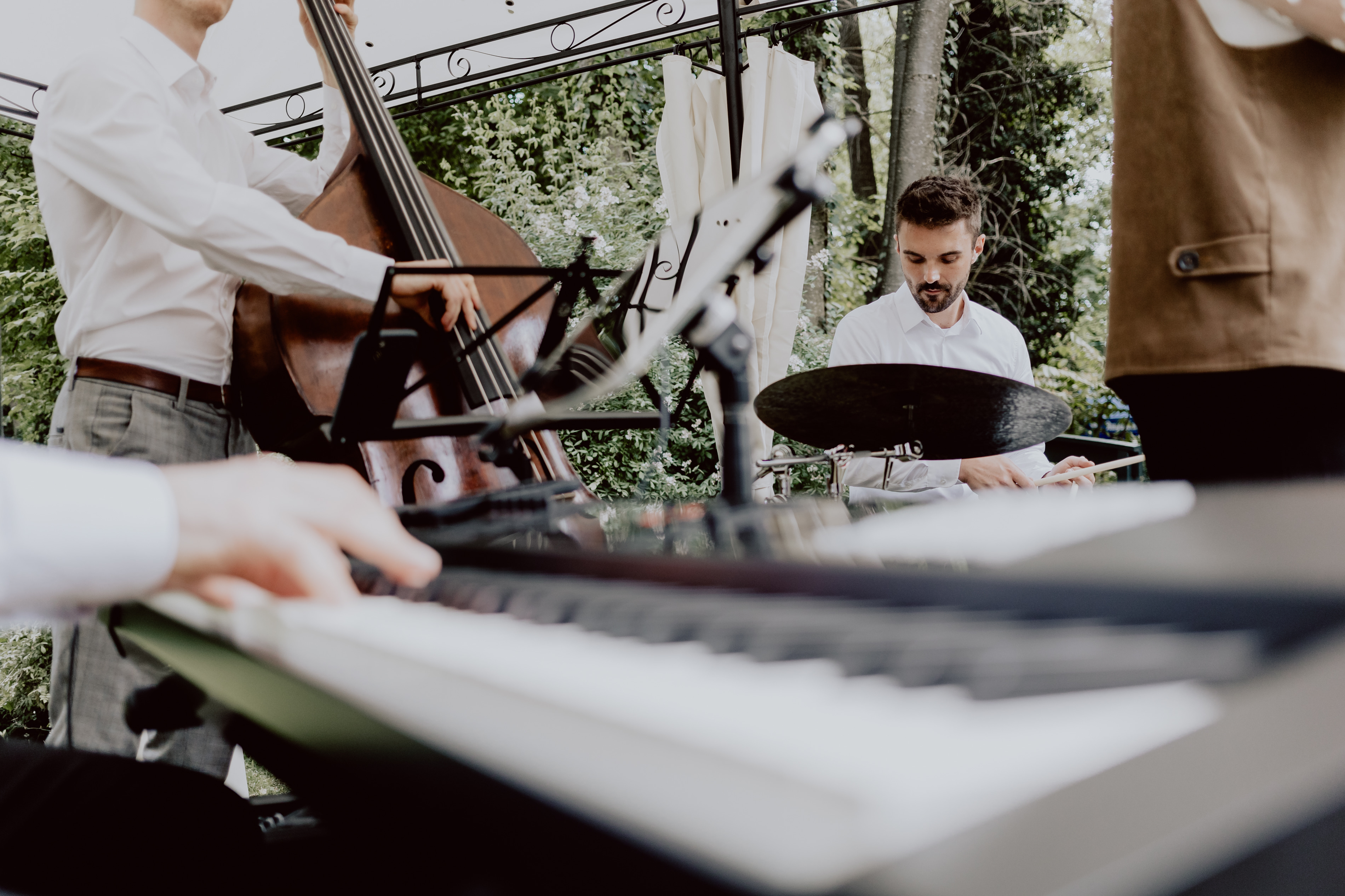 Hochzeitsband München, Bolandi Trio, live auf einer Hochzeit in Bayern 2023