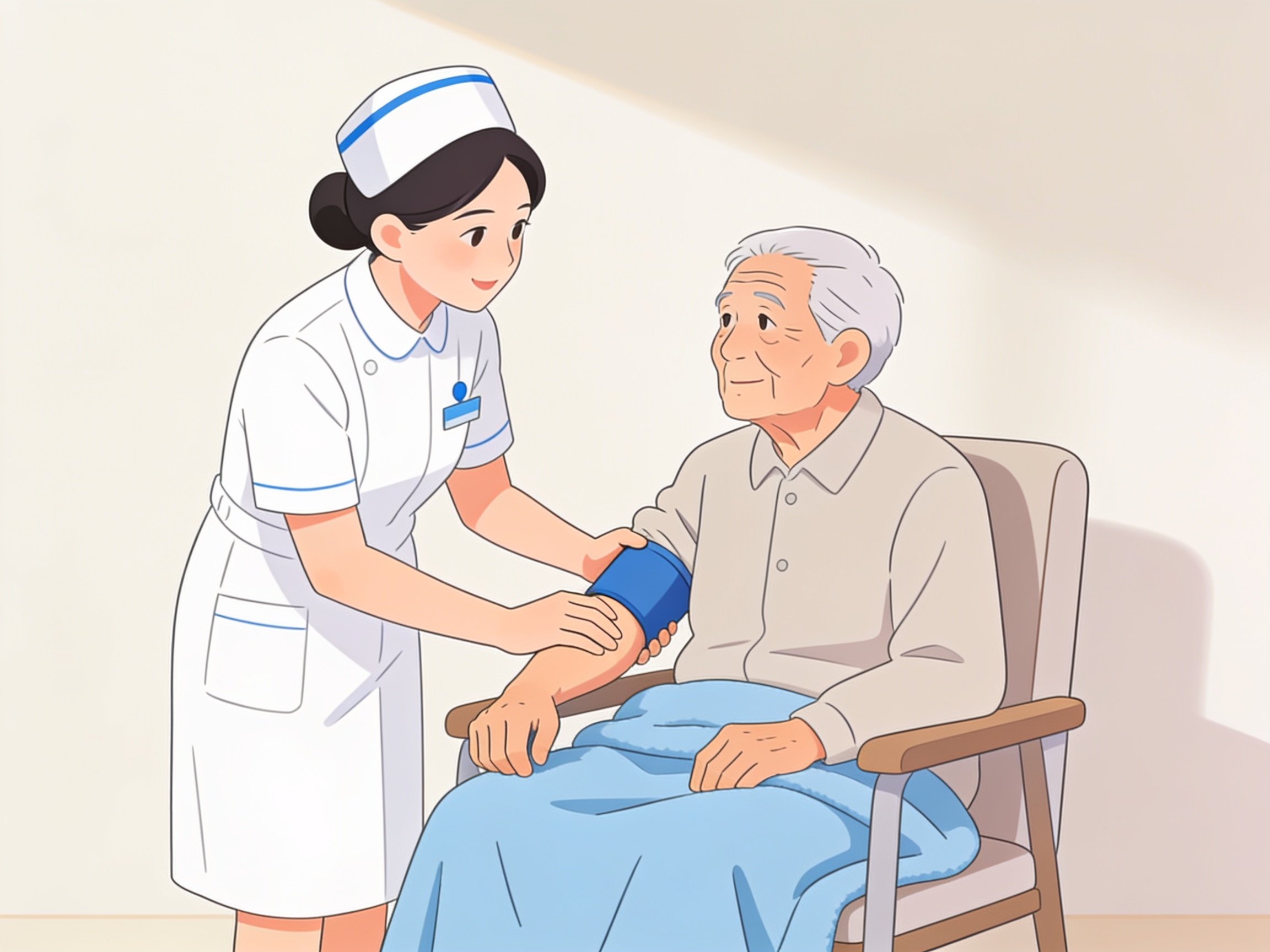 Nursing Care — AI illustration