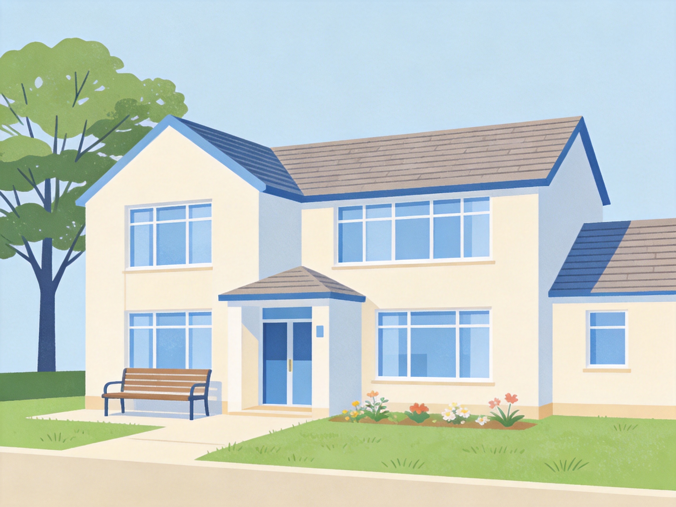 Residential Care — AI illustration
