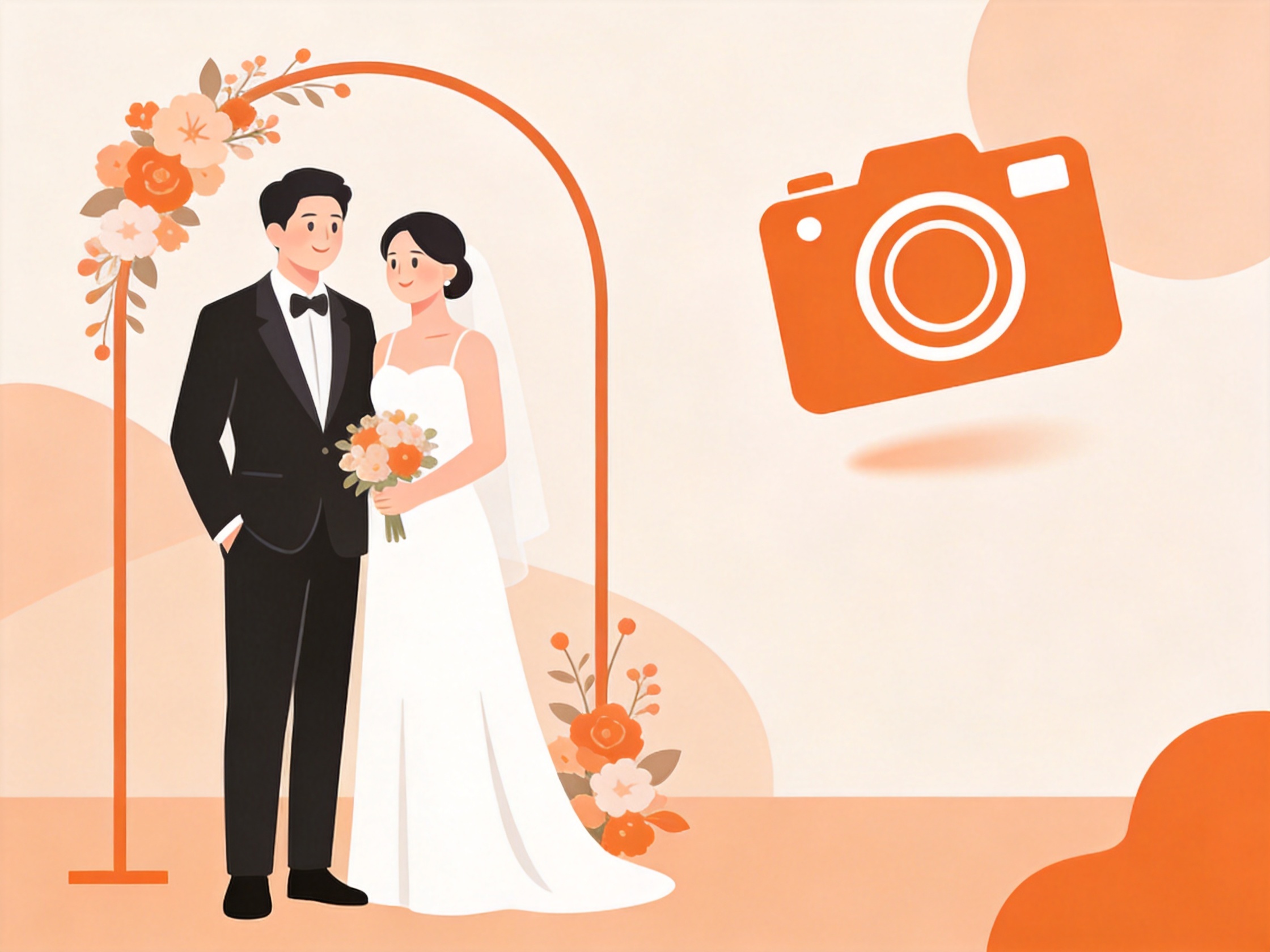 Hochzeitsfotograf — AI illustration