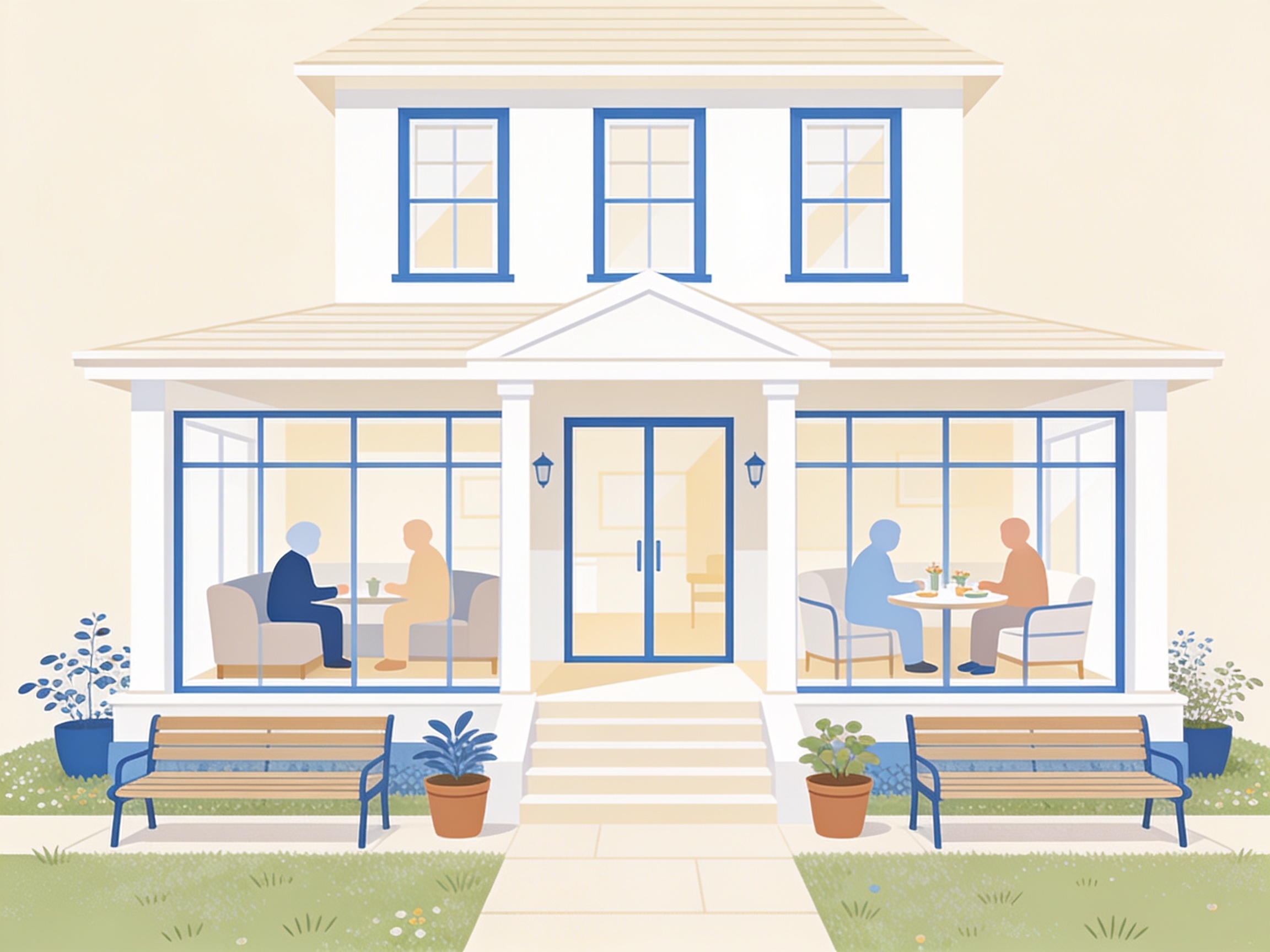 Residential Care — AI illustration