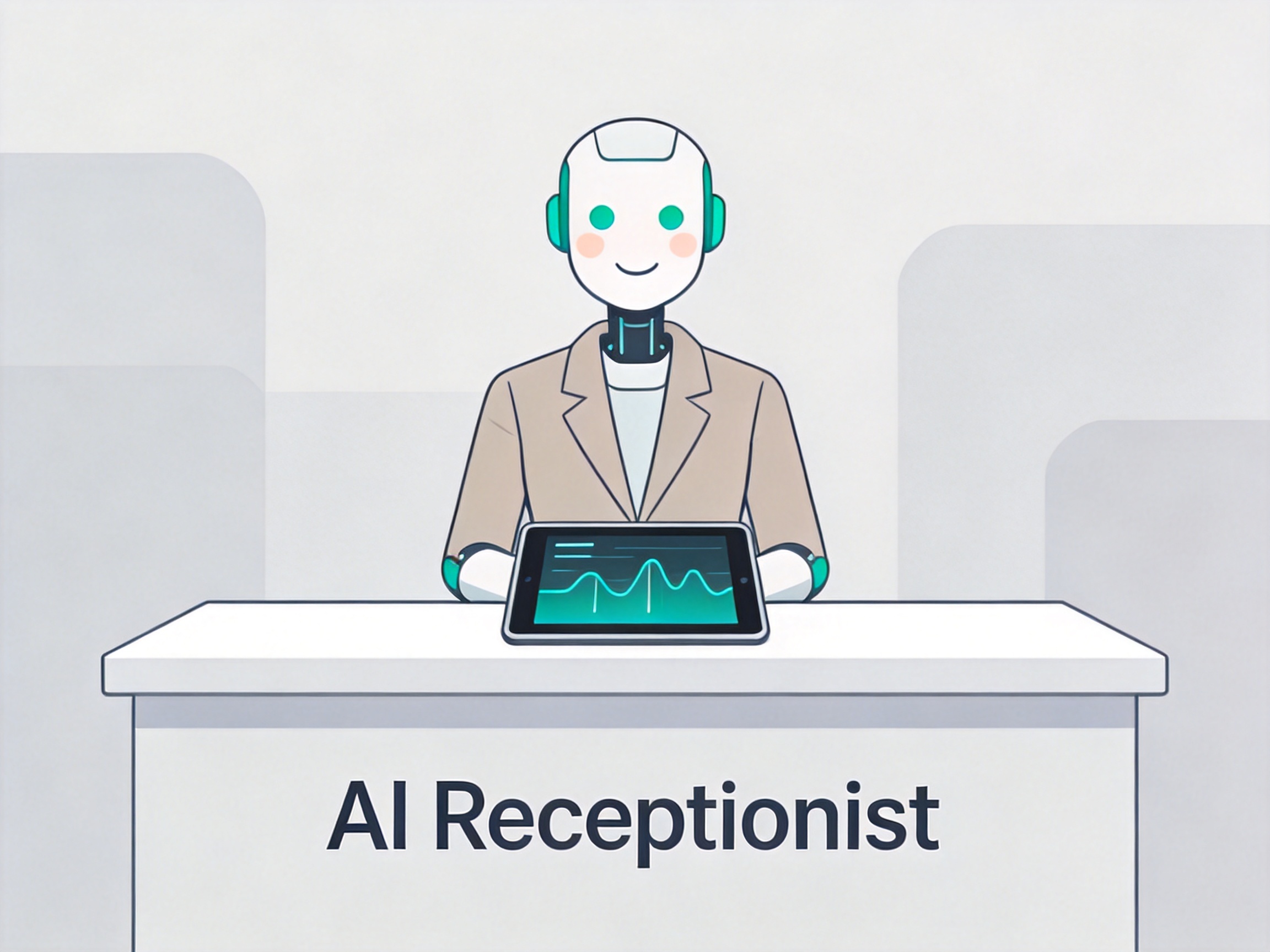 AI Receptionist — AI illustration