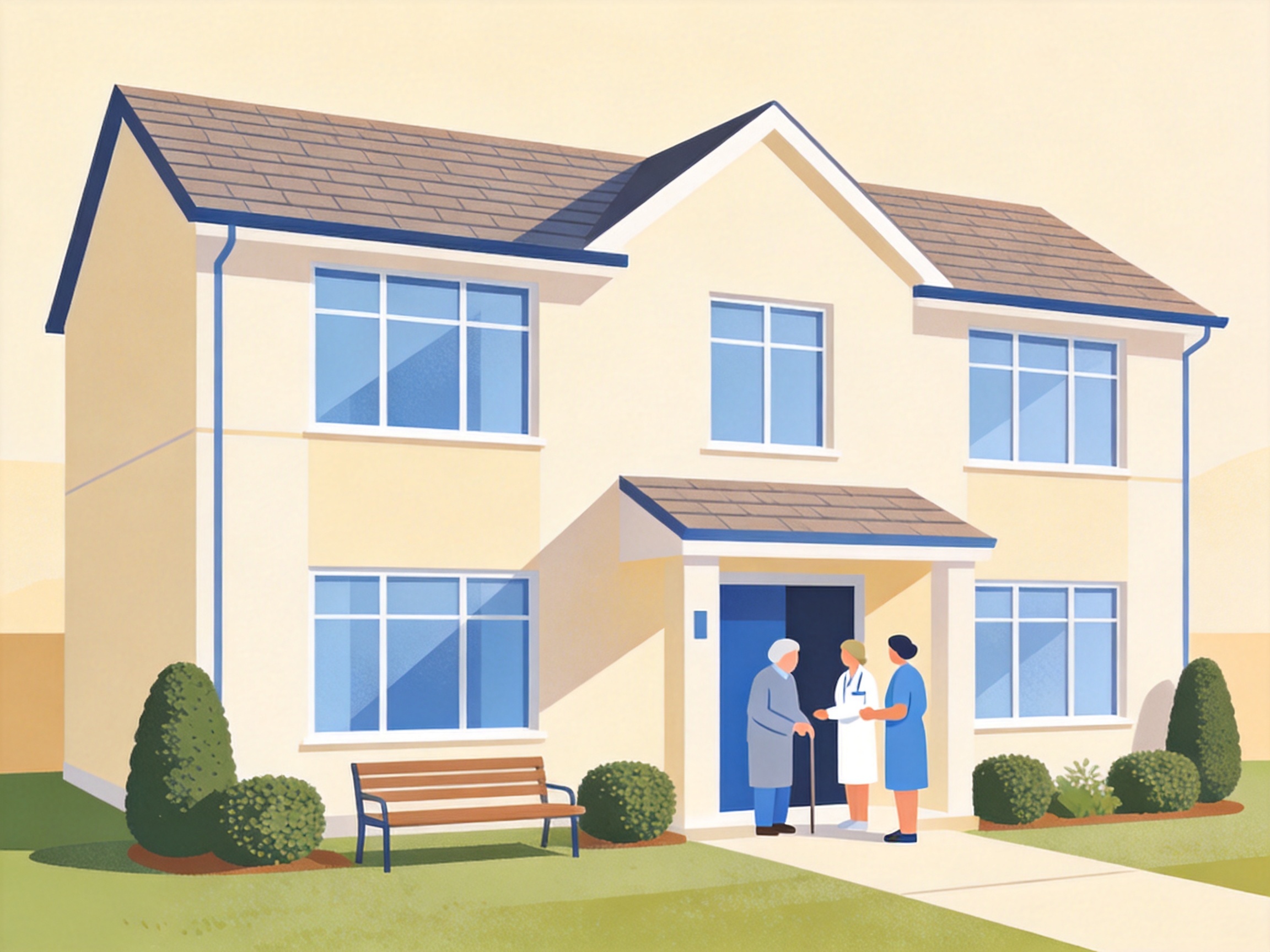 Residential Care — AI illustration