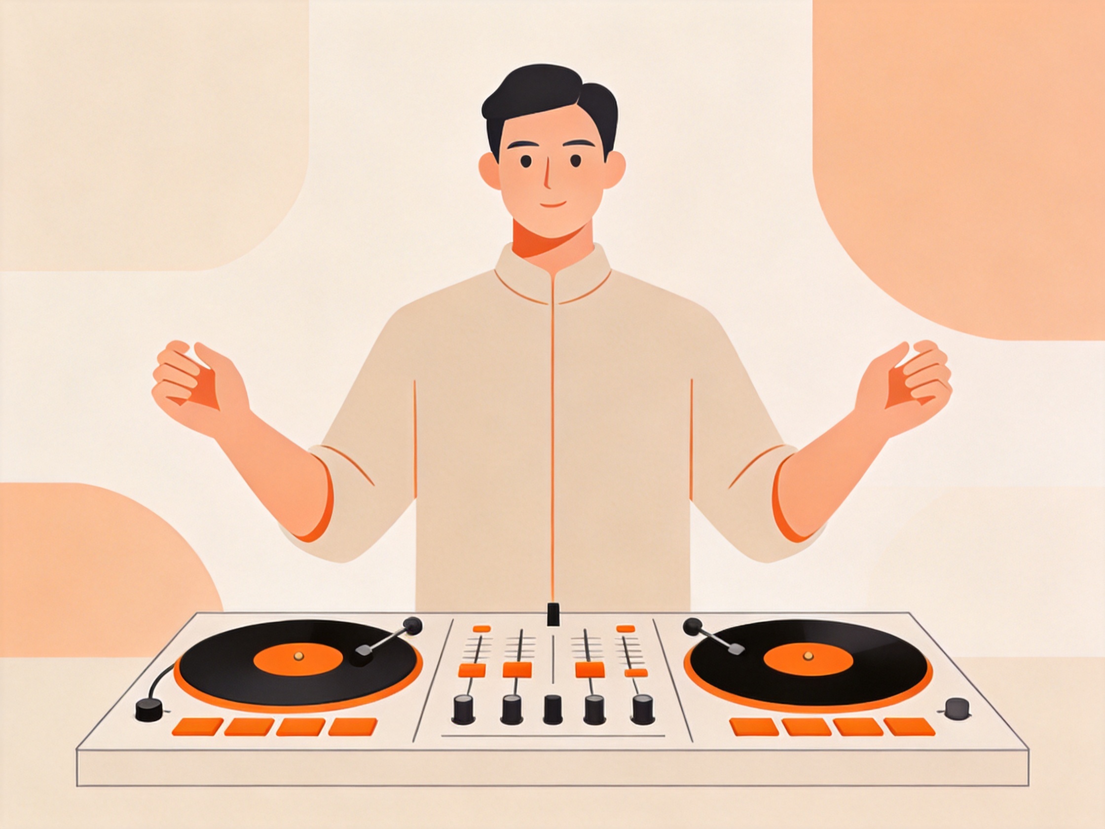 DJ — AI illustration