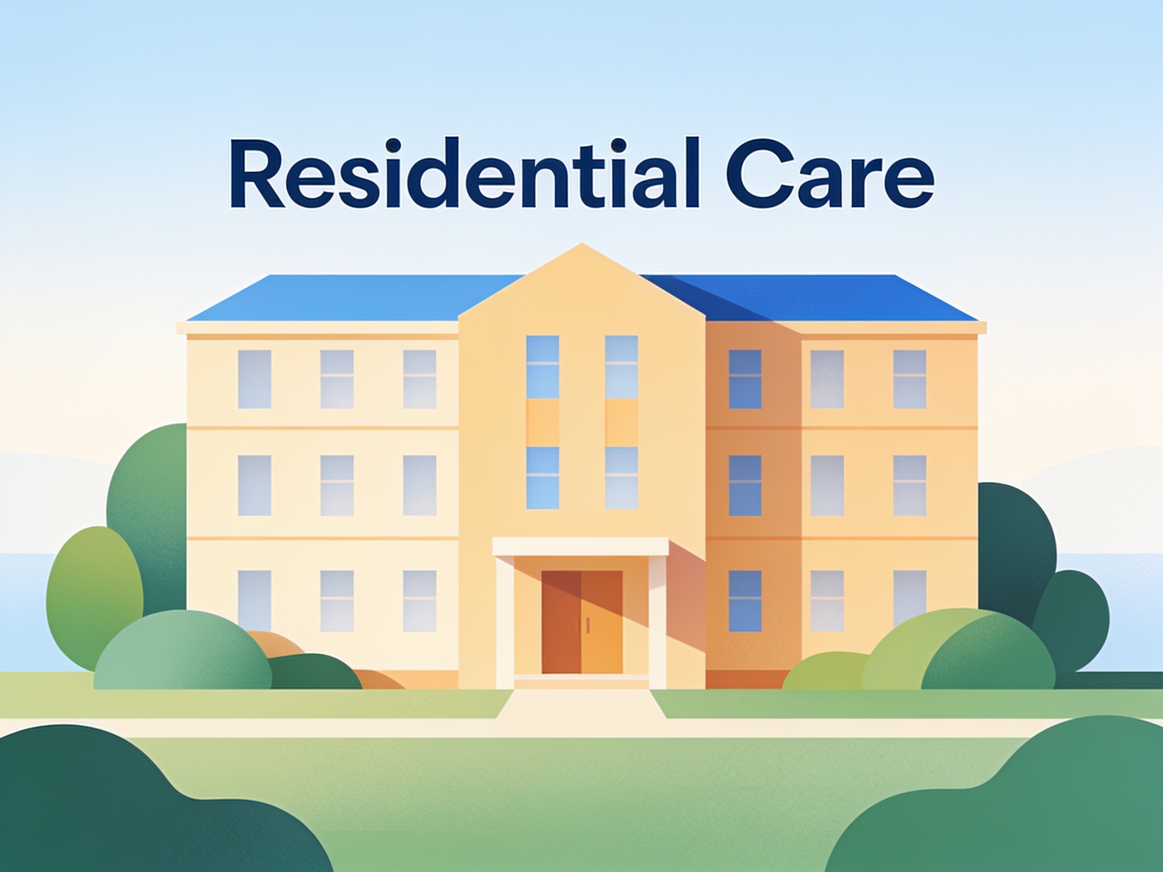 Residential Care — AI illustration