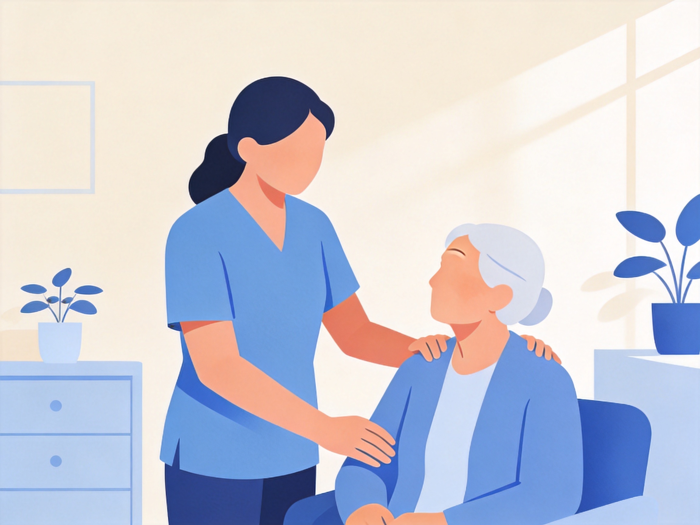 Dementia Care — AI illustration