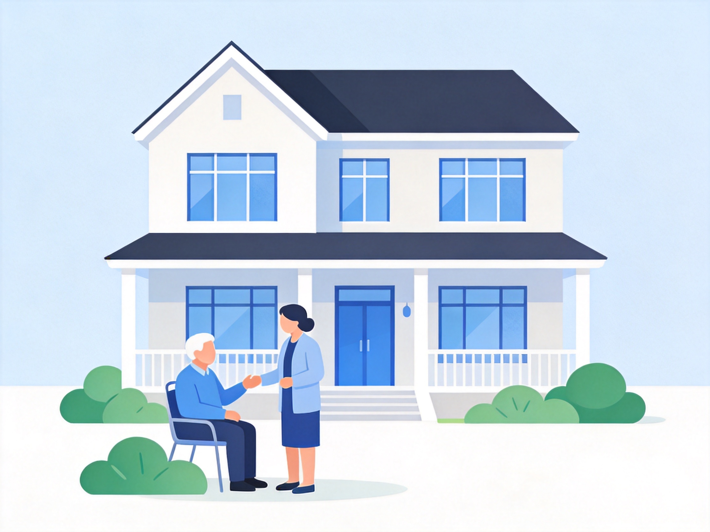 Residential Care — AI illustration
