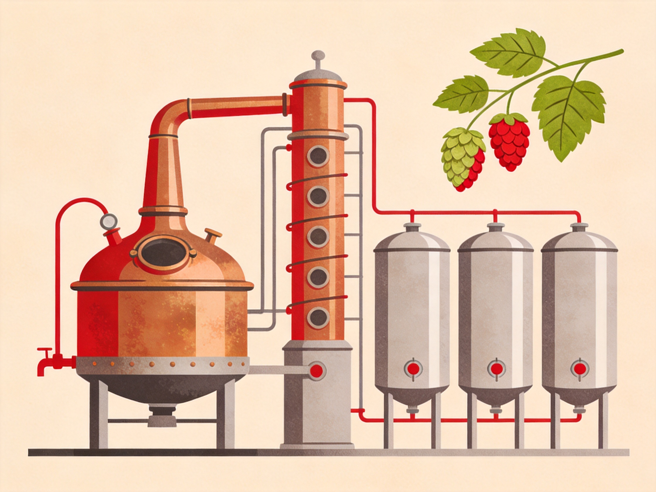 Brewery — AI illustration