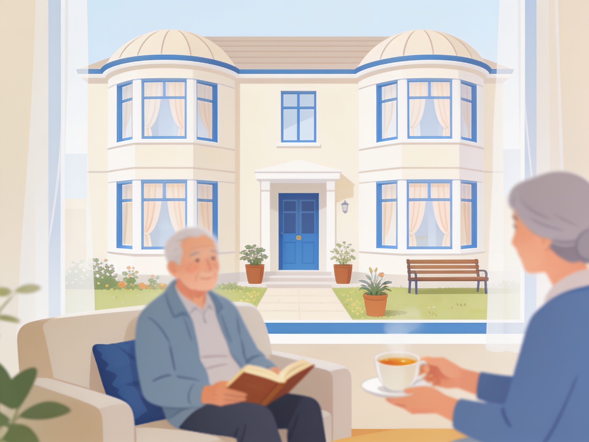 Residential Care — AI illustration