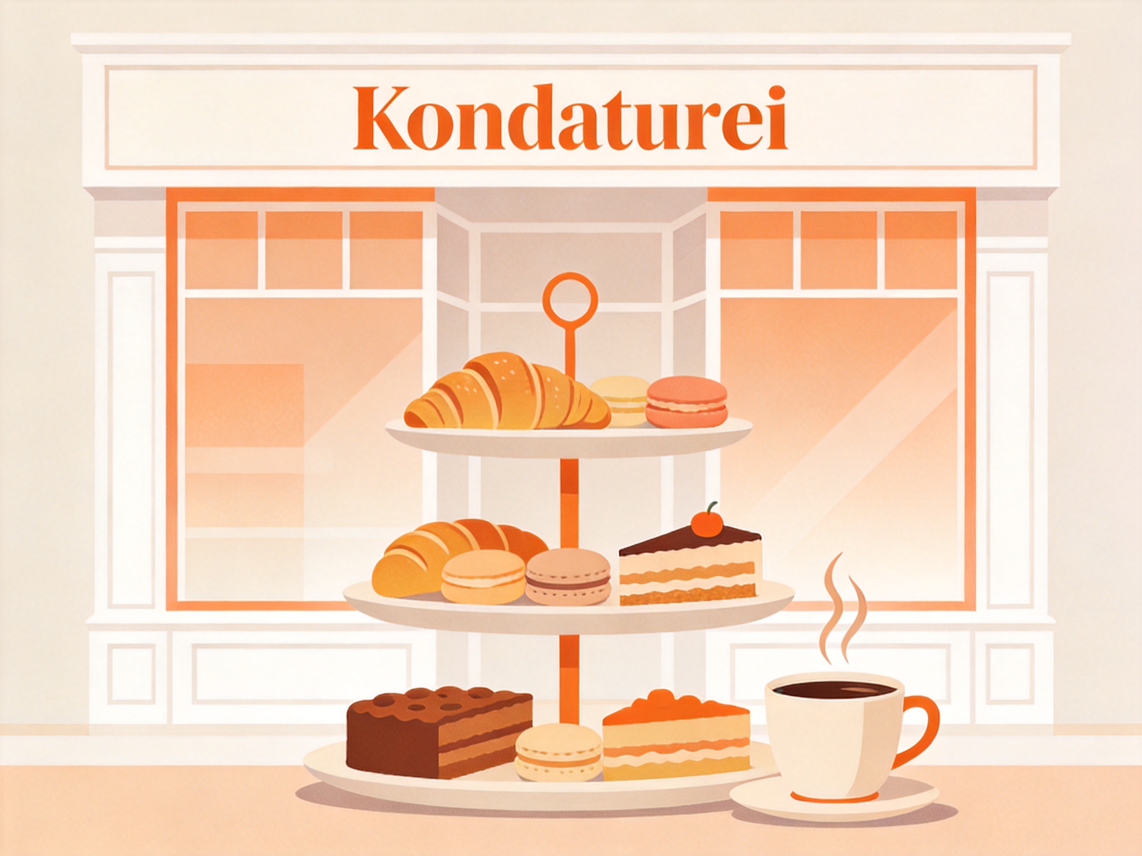 Torte und Praline
