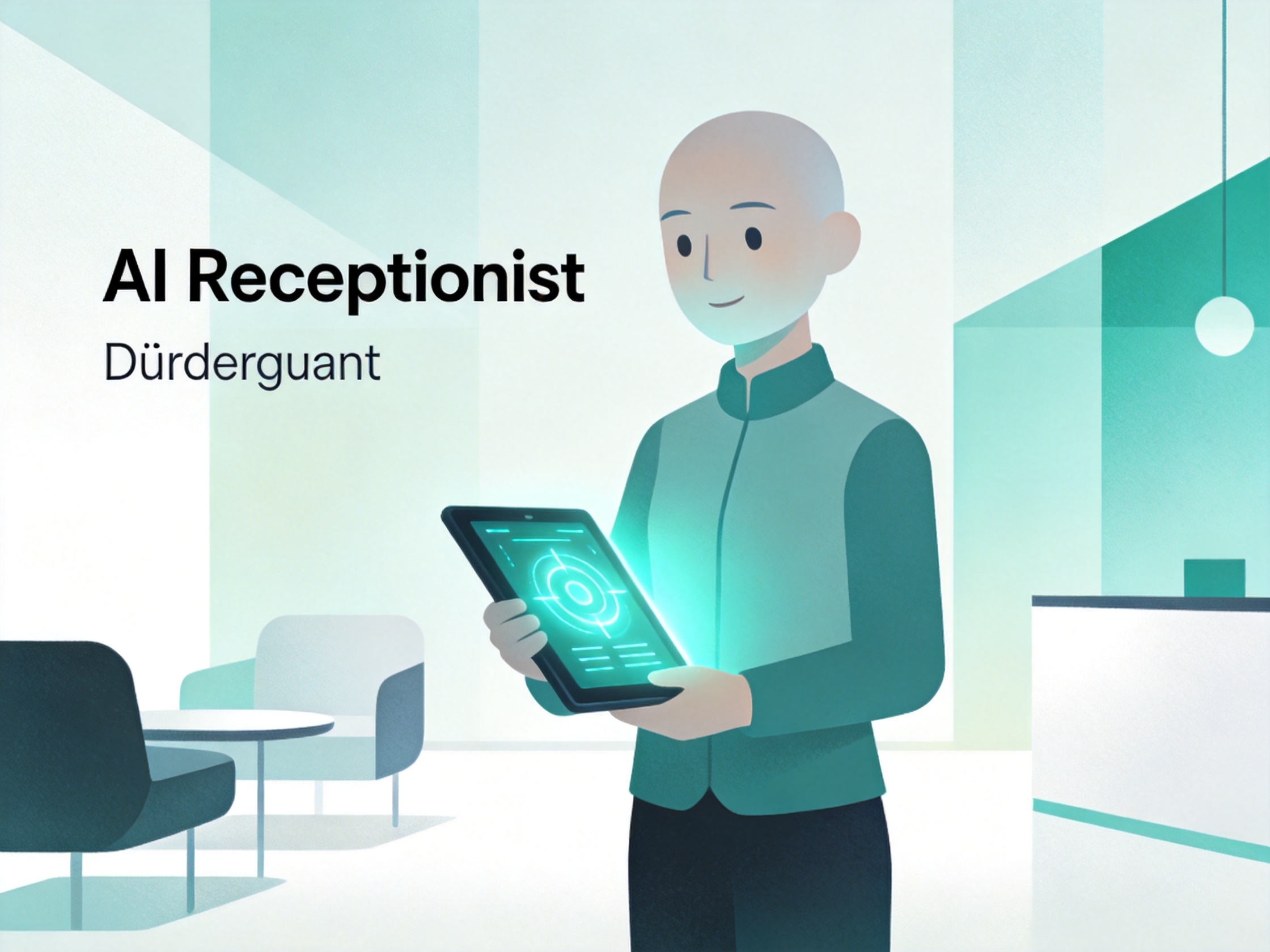 AI Receptionist — AI illustration