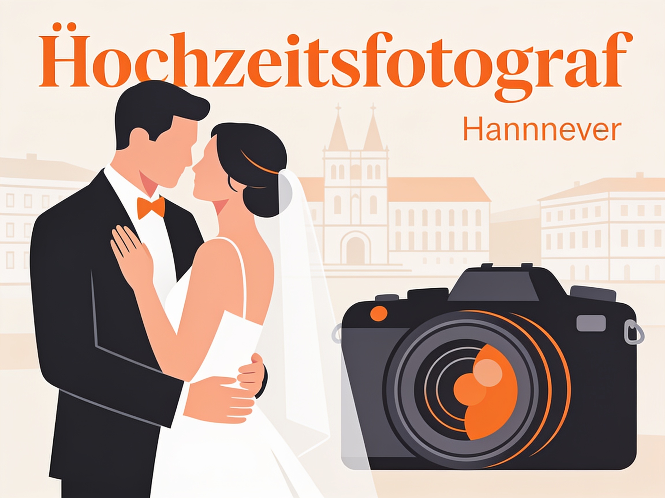 Hochzeitsfotograf — AI illustration