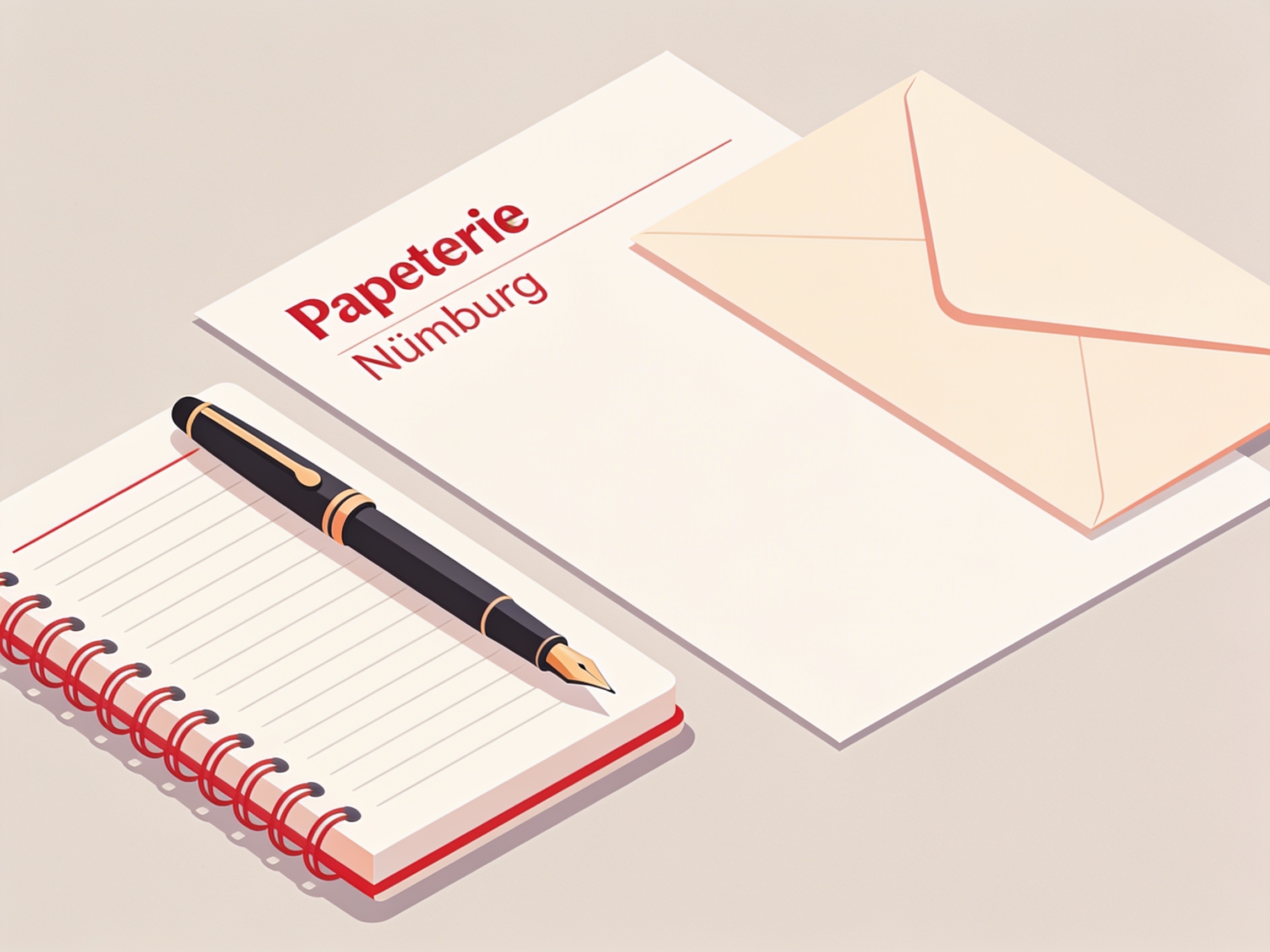 Papeterie — AI illustration