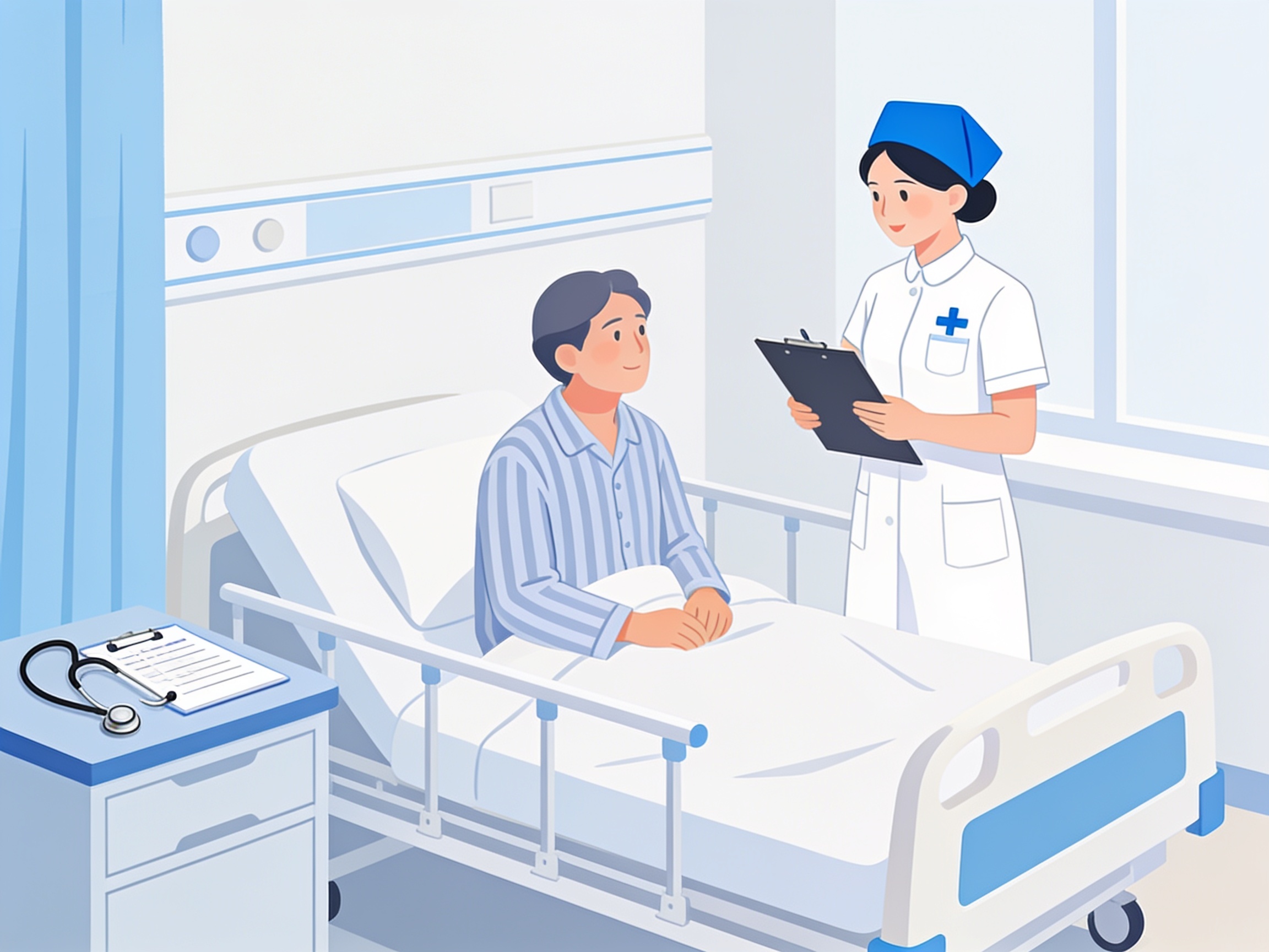 Nursing Care — AI illustration