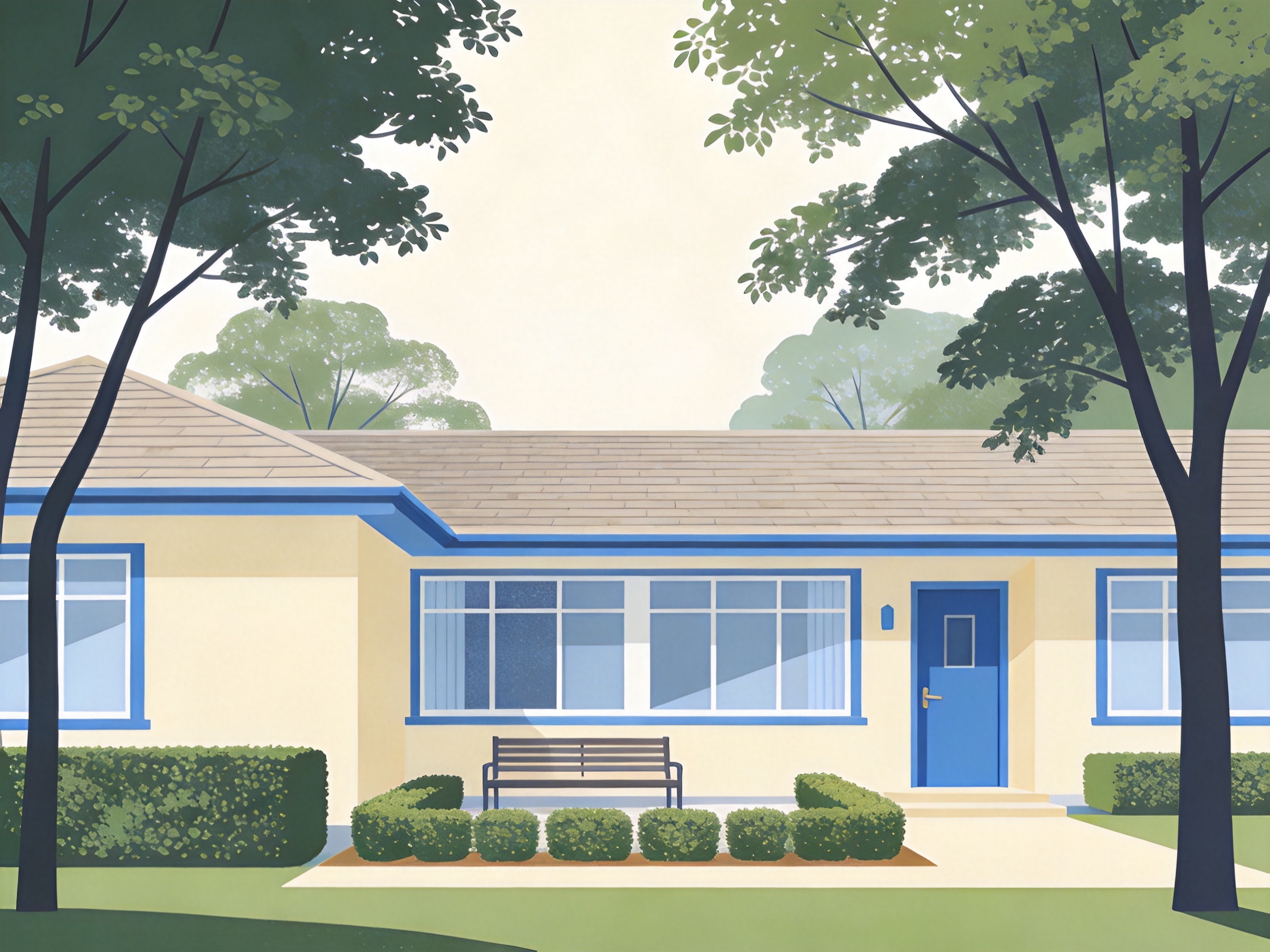 Nursing Home — AI illustration