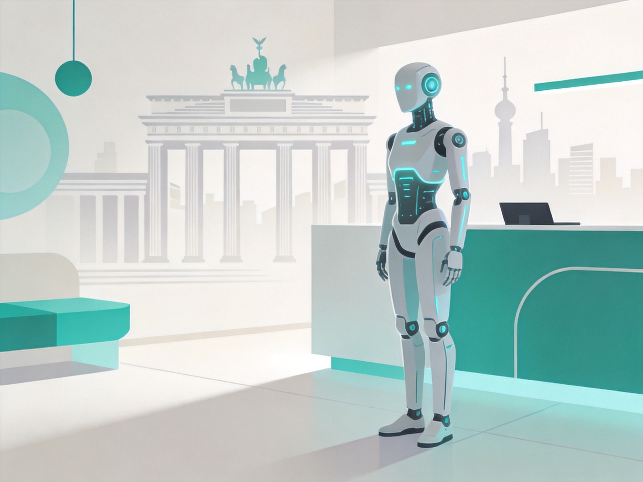 AI Receptionist — AI illustration
