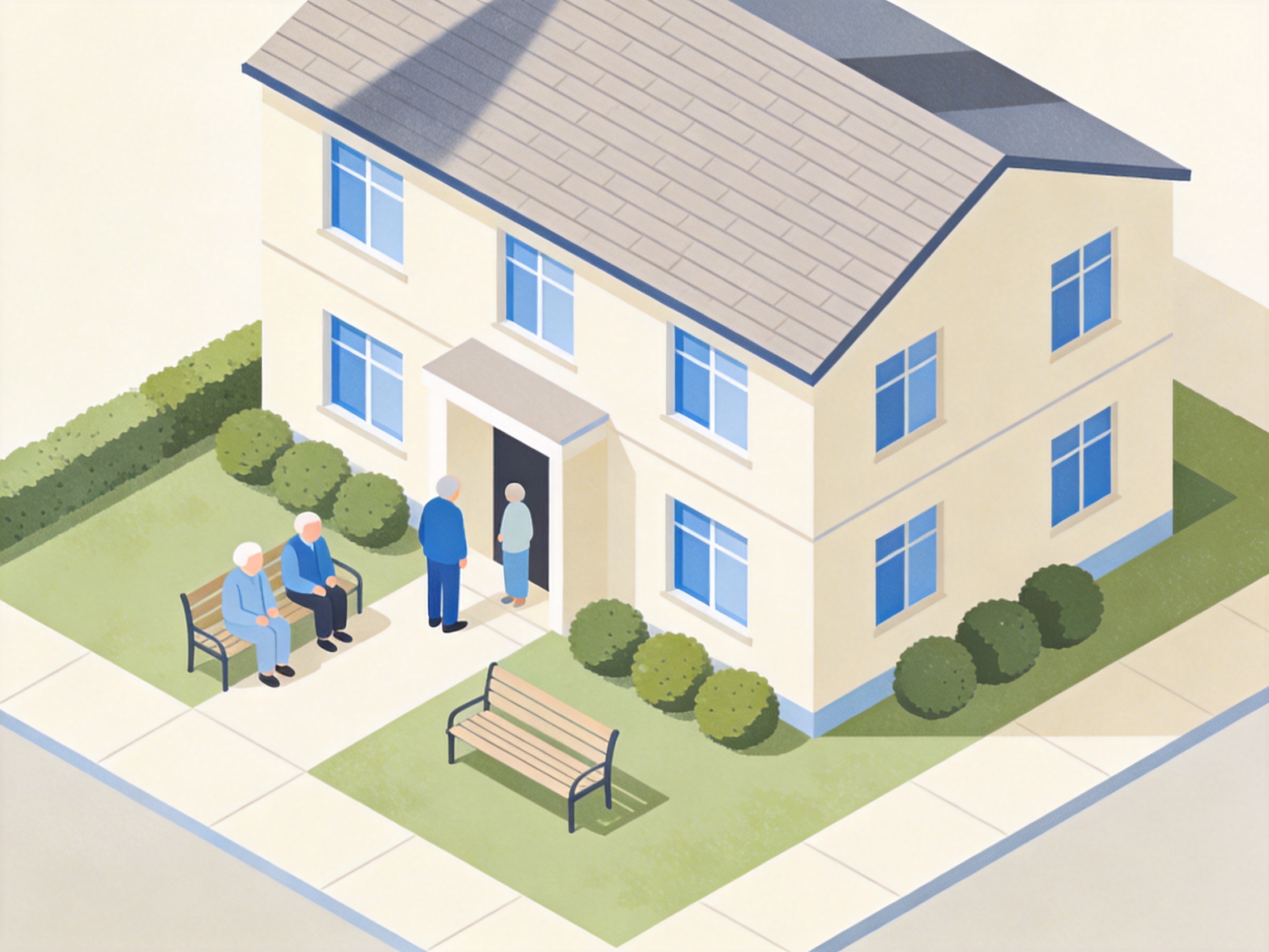 Residential Care — AI illustration