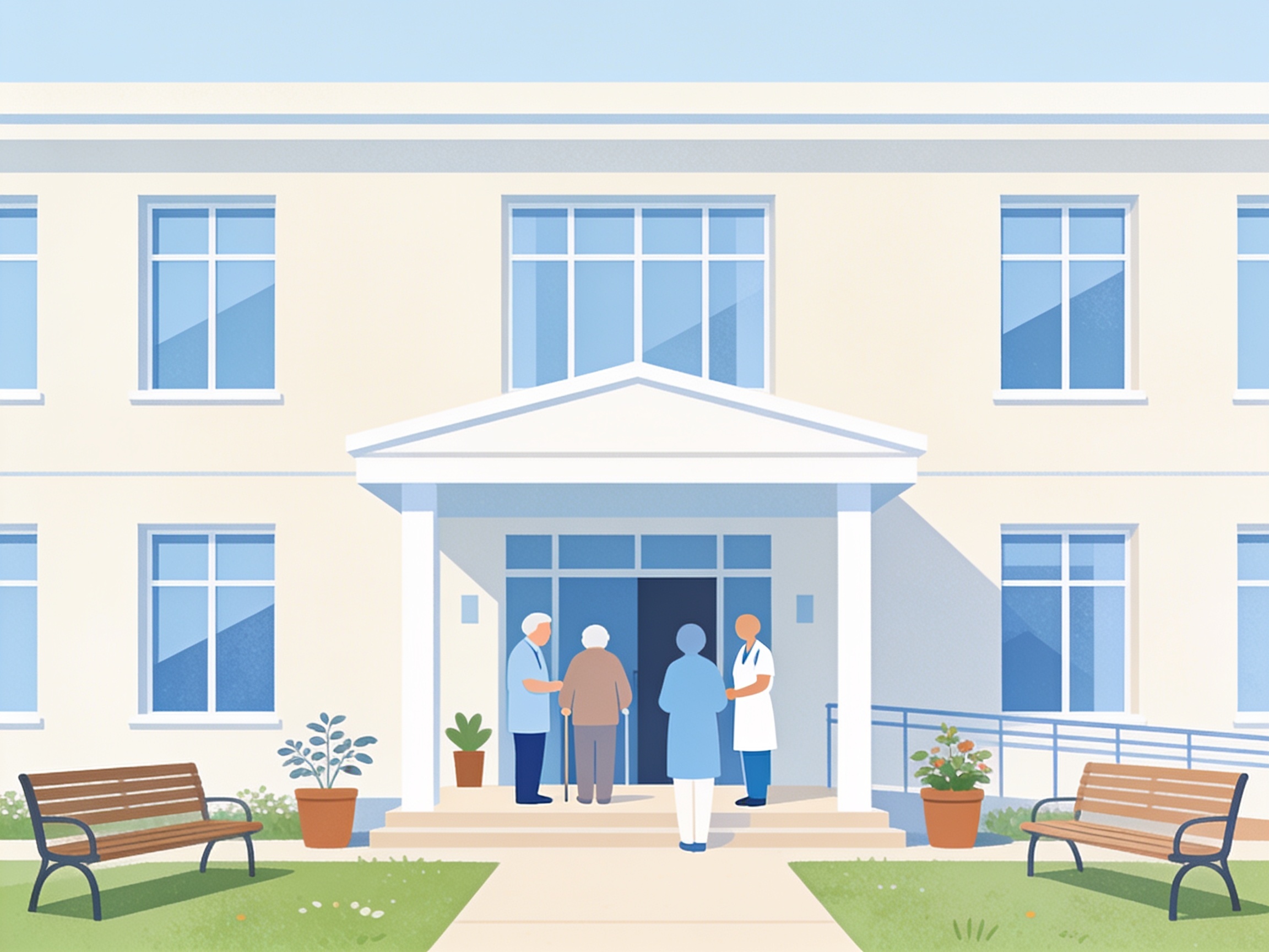 Residential Care — AI illustration