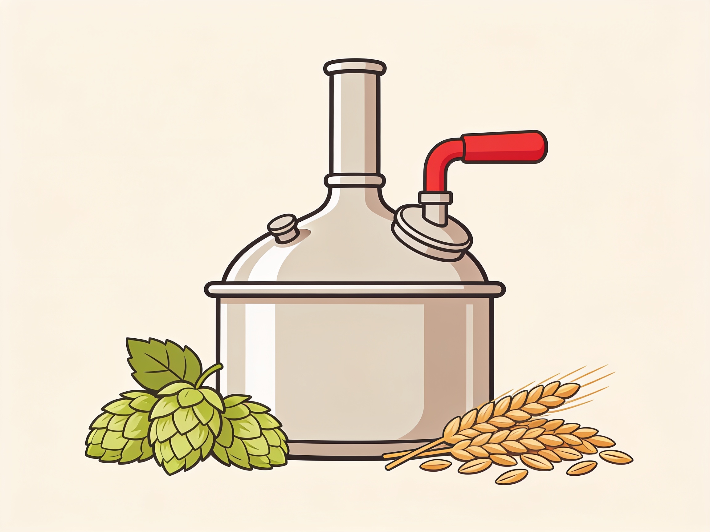Brewery — AI illustration