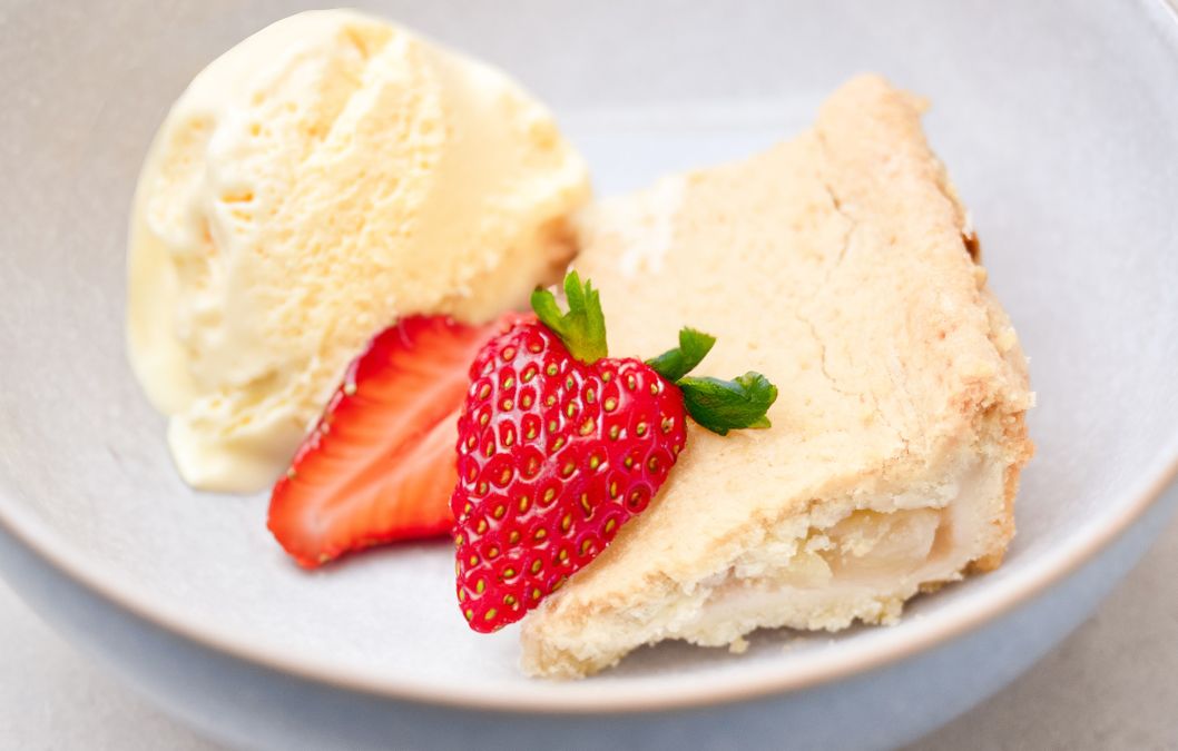 Delicious dessert served at Ashmere Care Home Group – showcasing nutritious and appealing meals prepared for residents as part of quality elderly care.