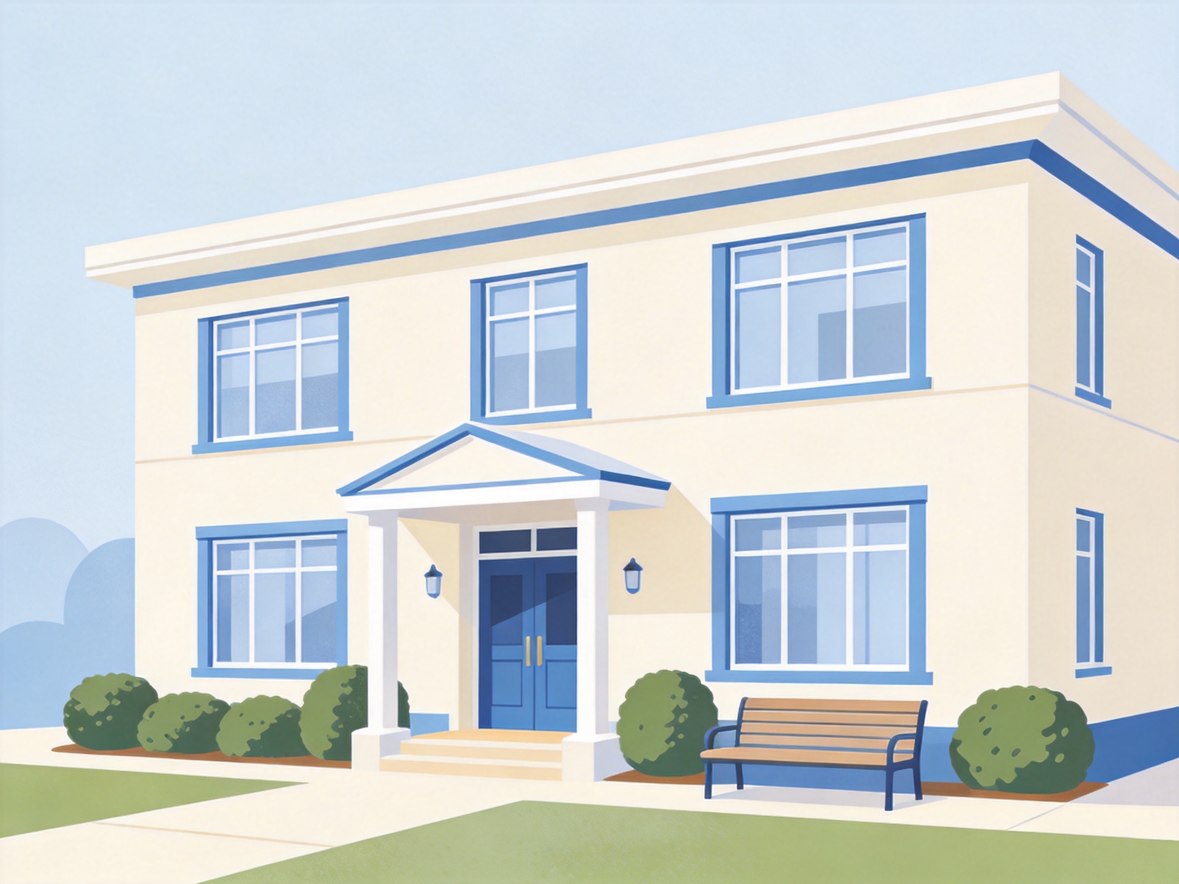 Nursing Home — AI illustration