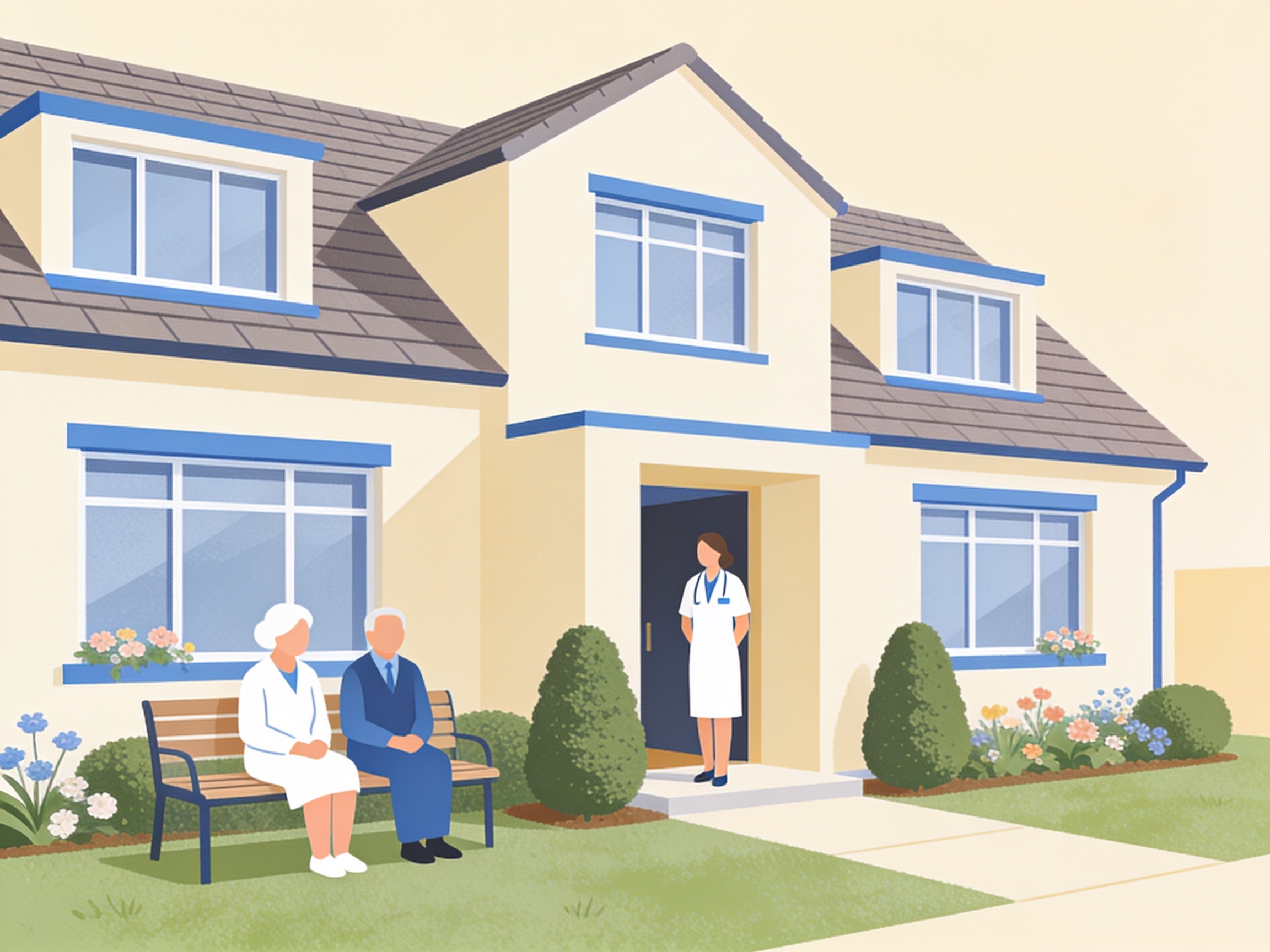 Residential Care — AI illustration