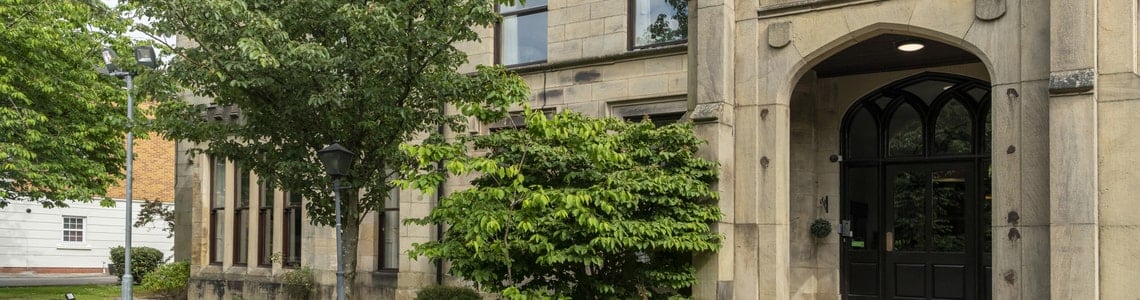 Pendle Court entrance