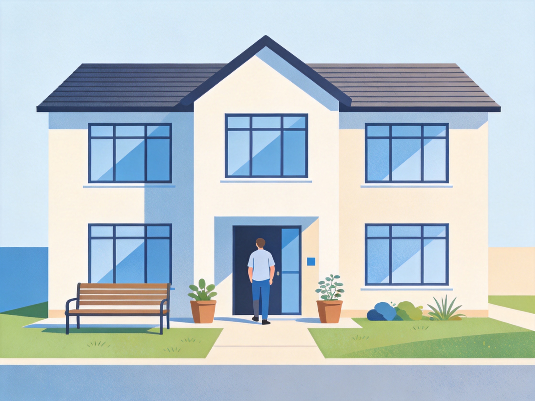 Residential Care — AI illustration