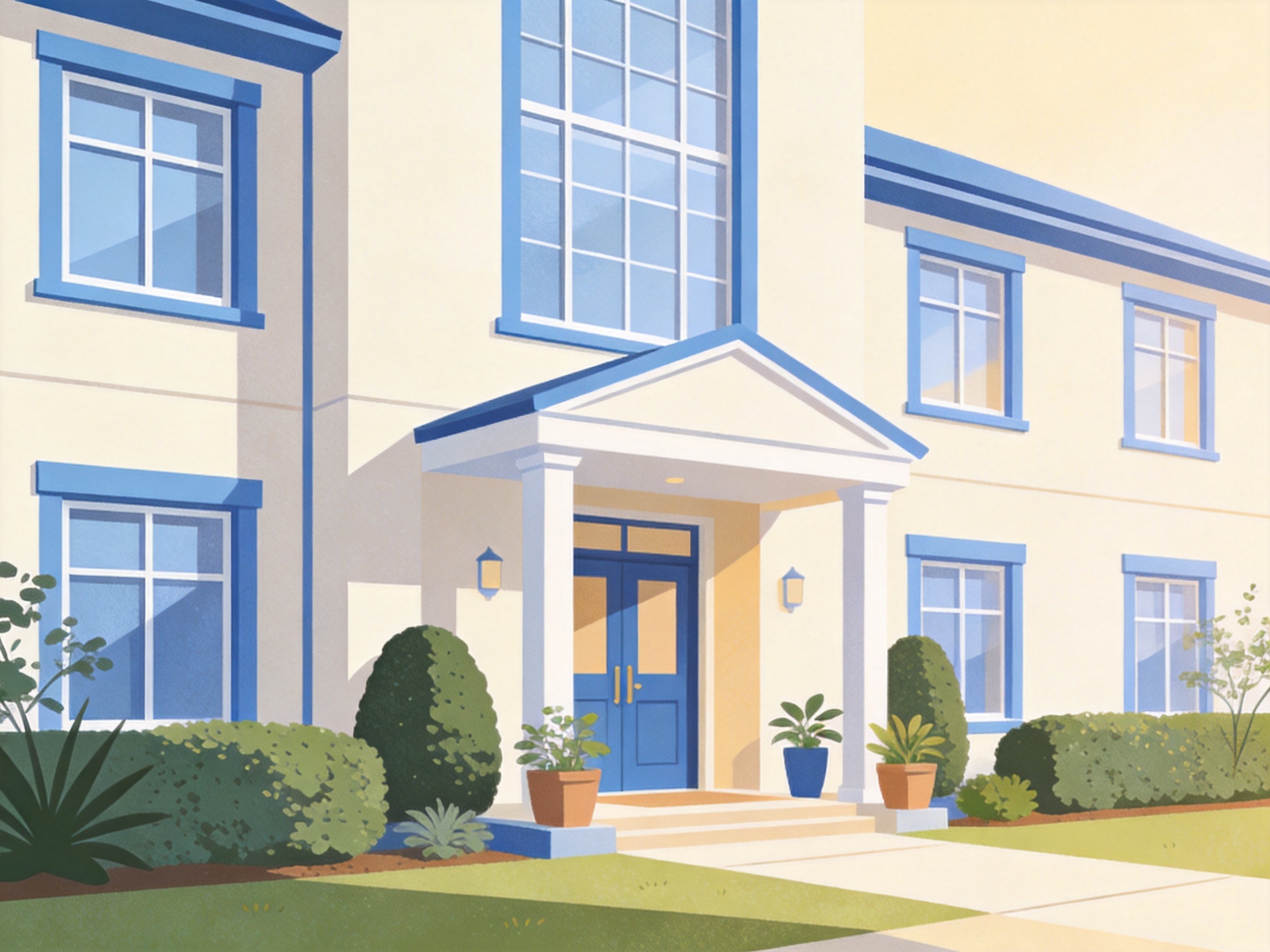 Care Home — AI illustration