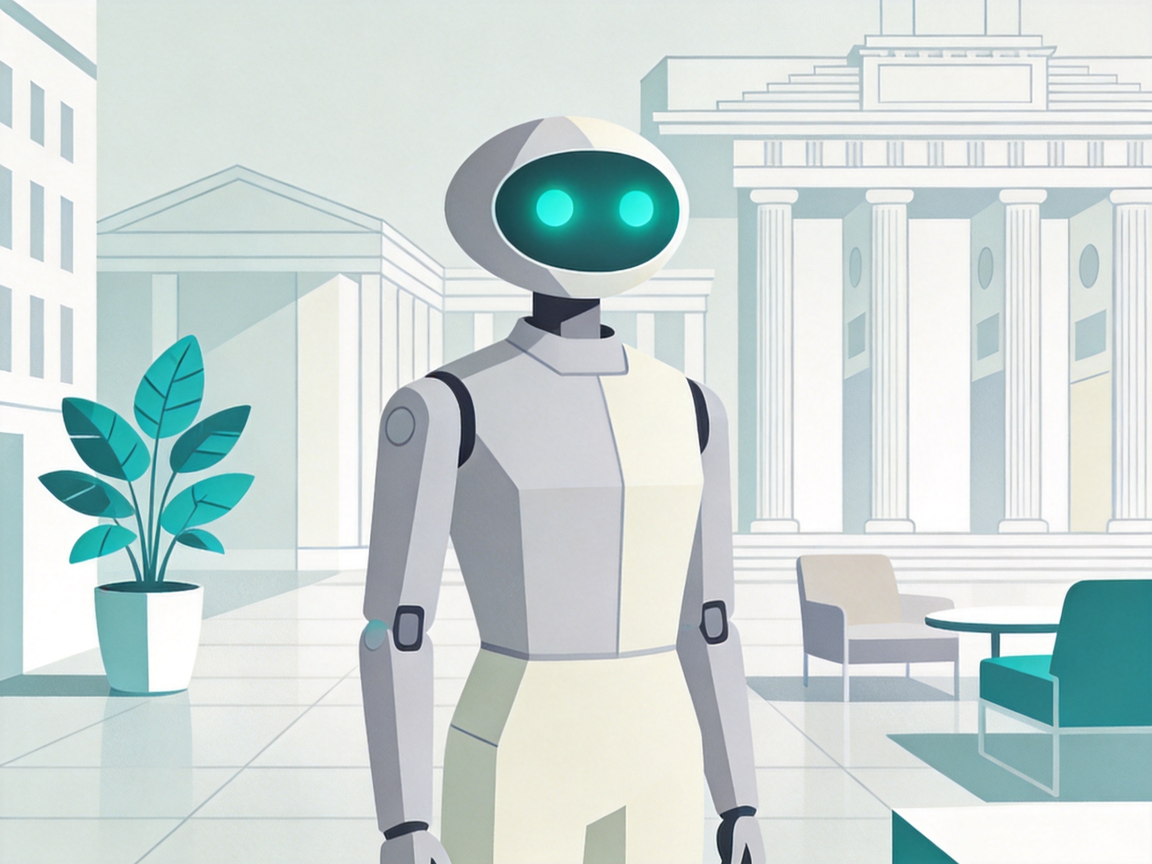 AI Receptionist — AI illustration