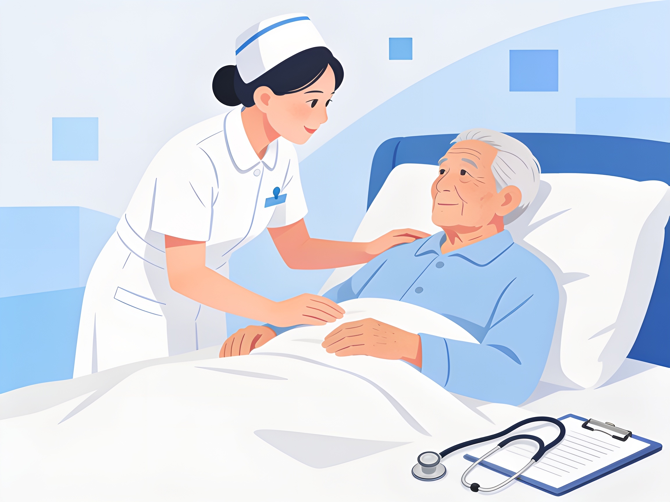 Nursing Care — AI illustration