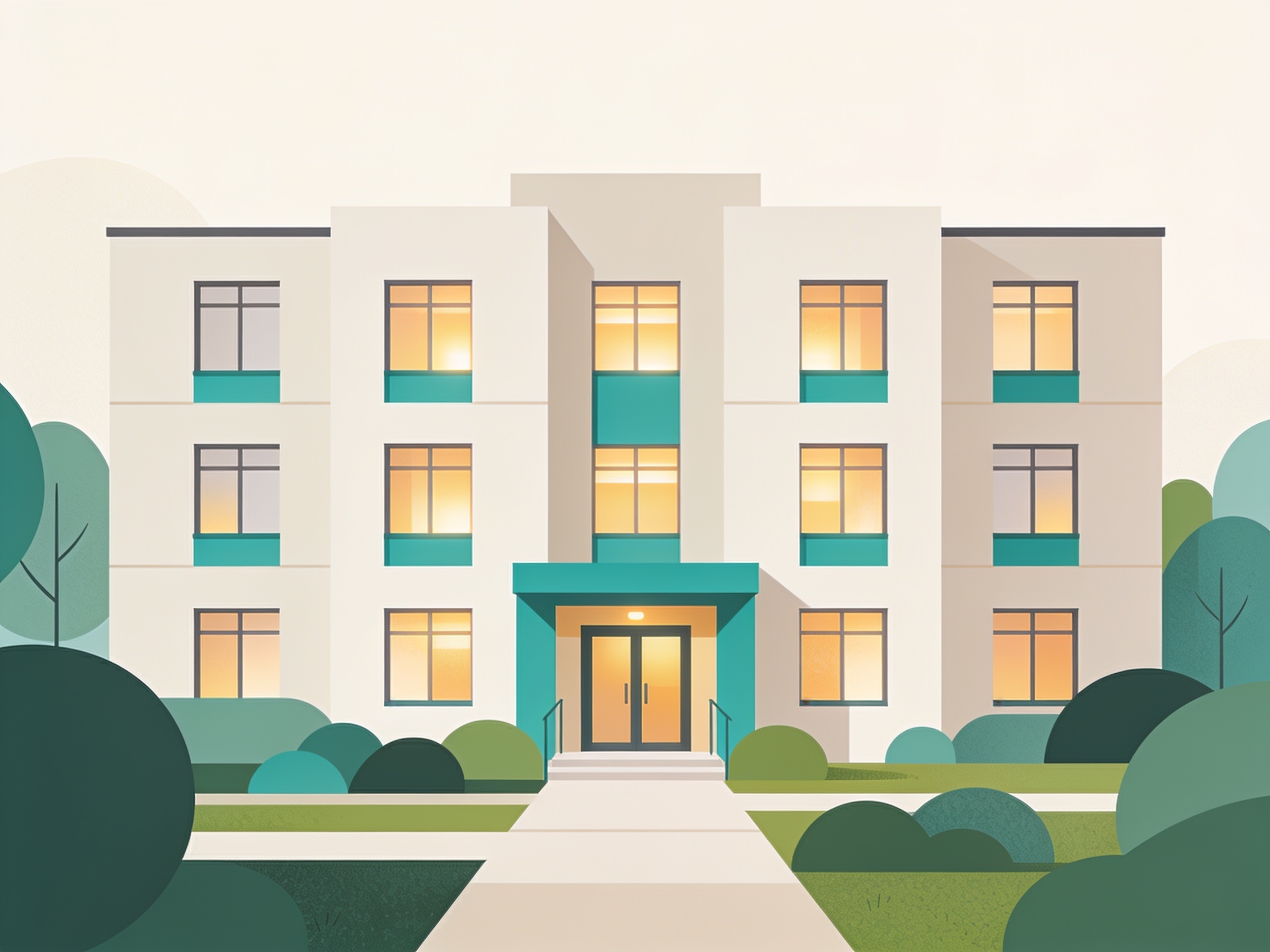 Residential Care — AI illustration