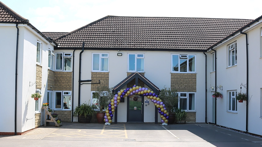 Beech Lodge Nursing and Care Home entrance