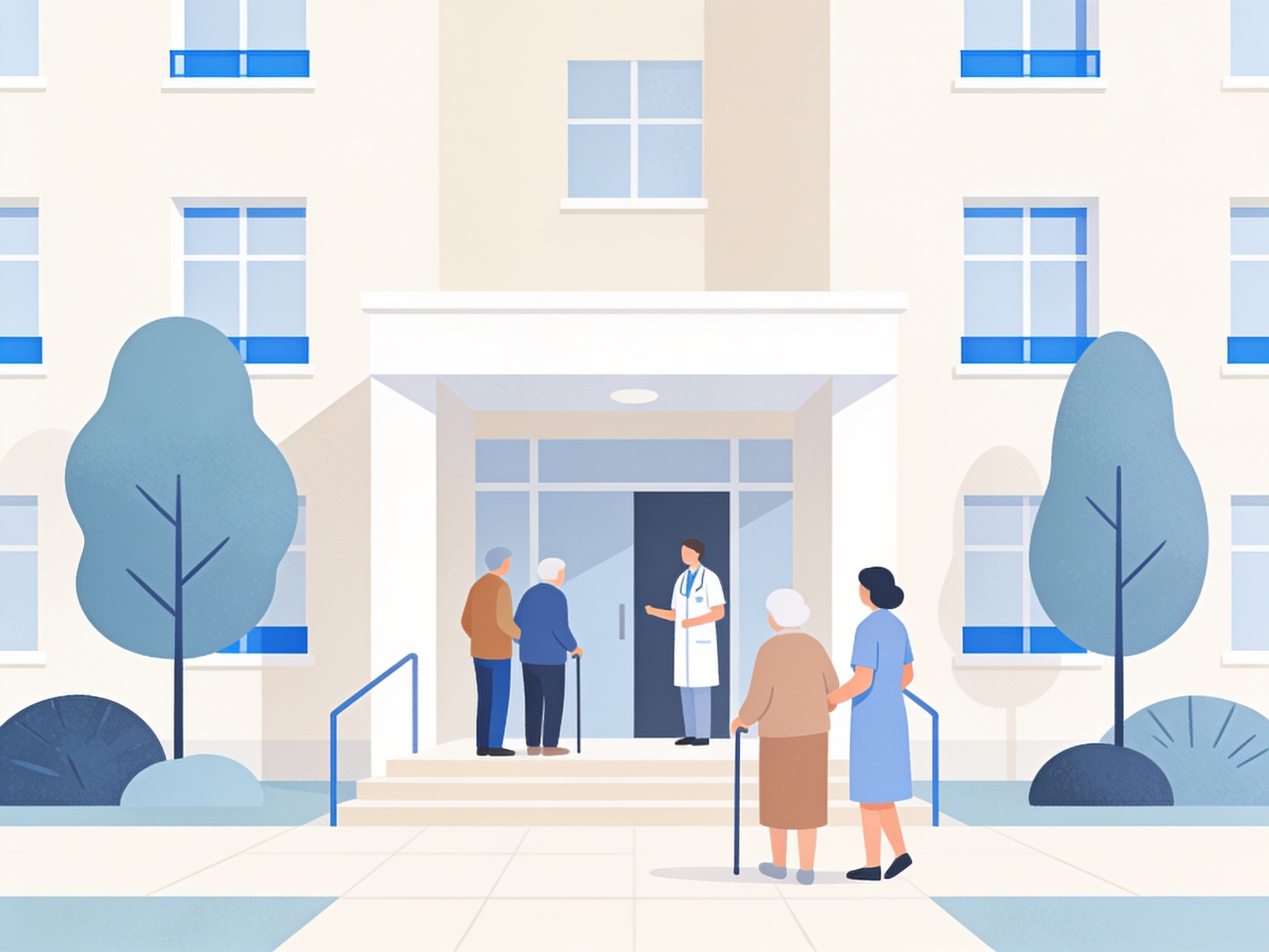Residential Care — AI illustration