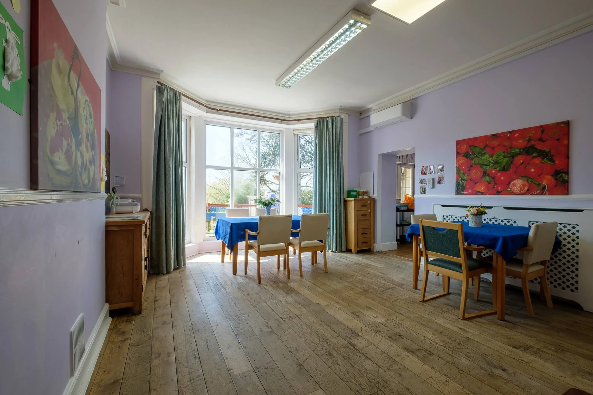 Dining room at northbrooke house