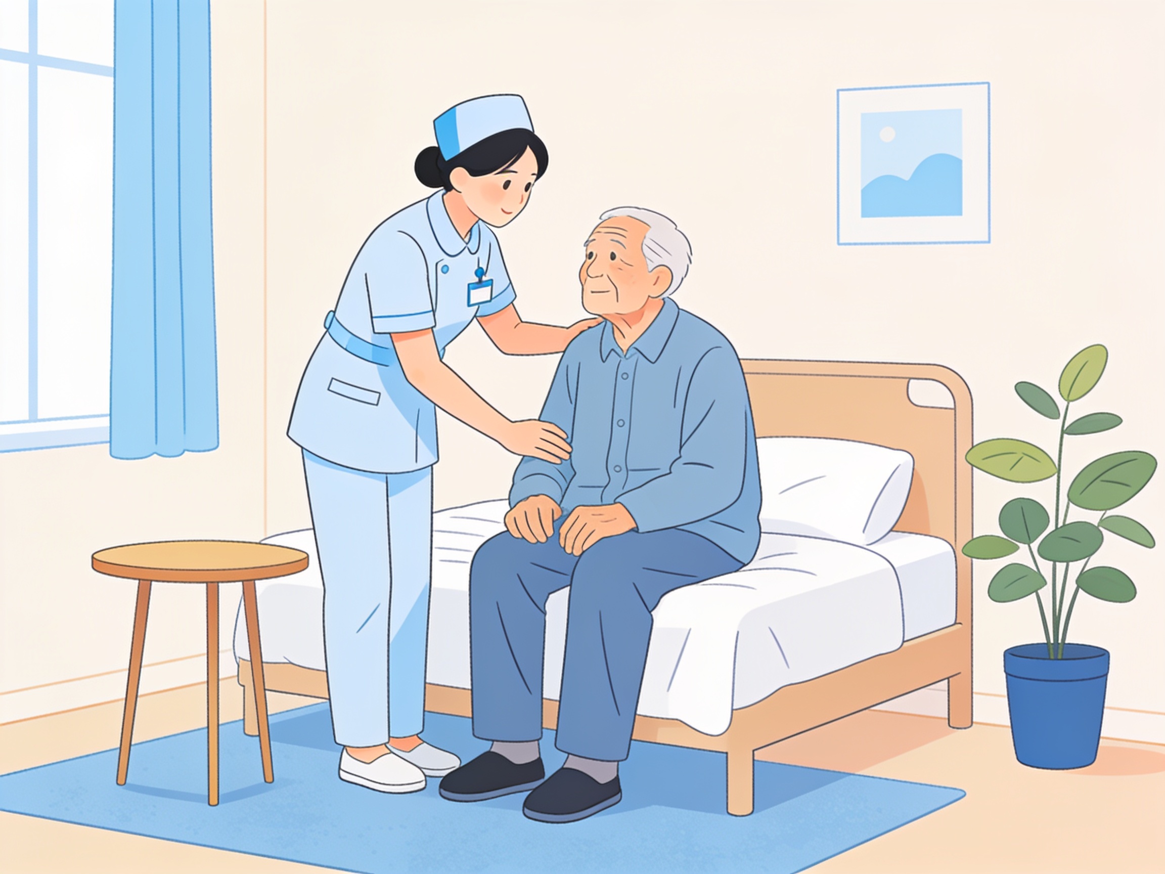 Nursing Care — AI illustration
