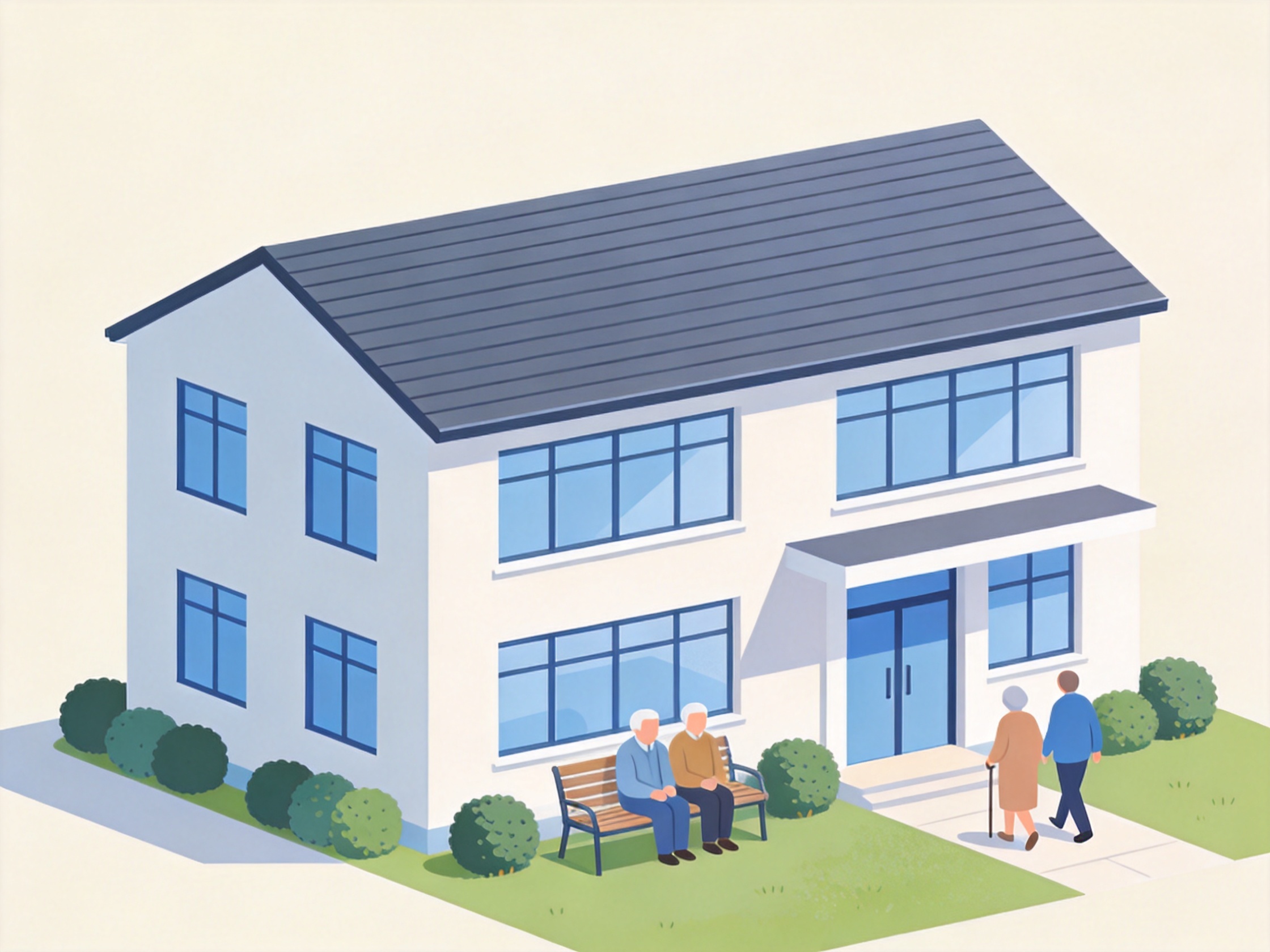 Nursing Home — AI illustration
