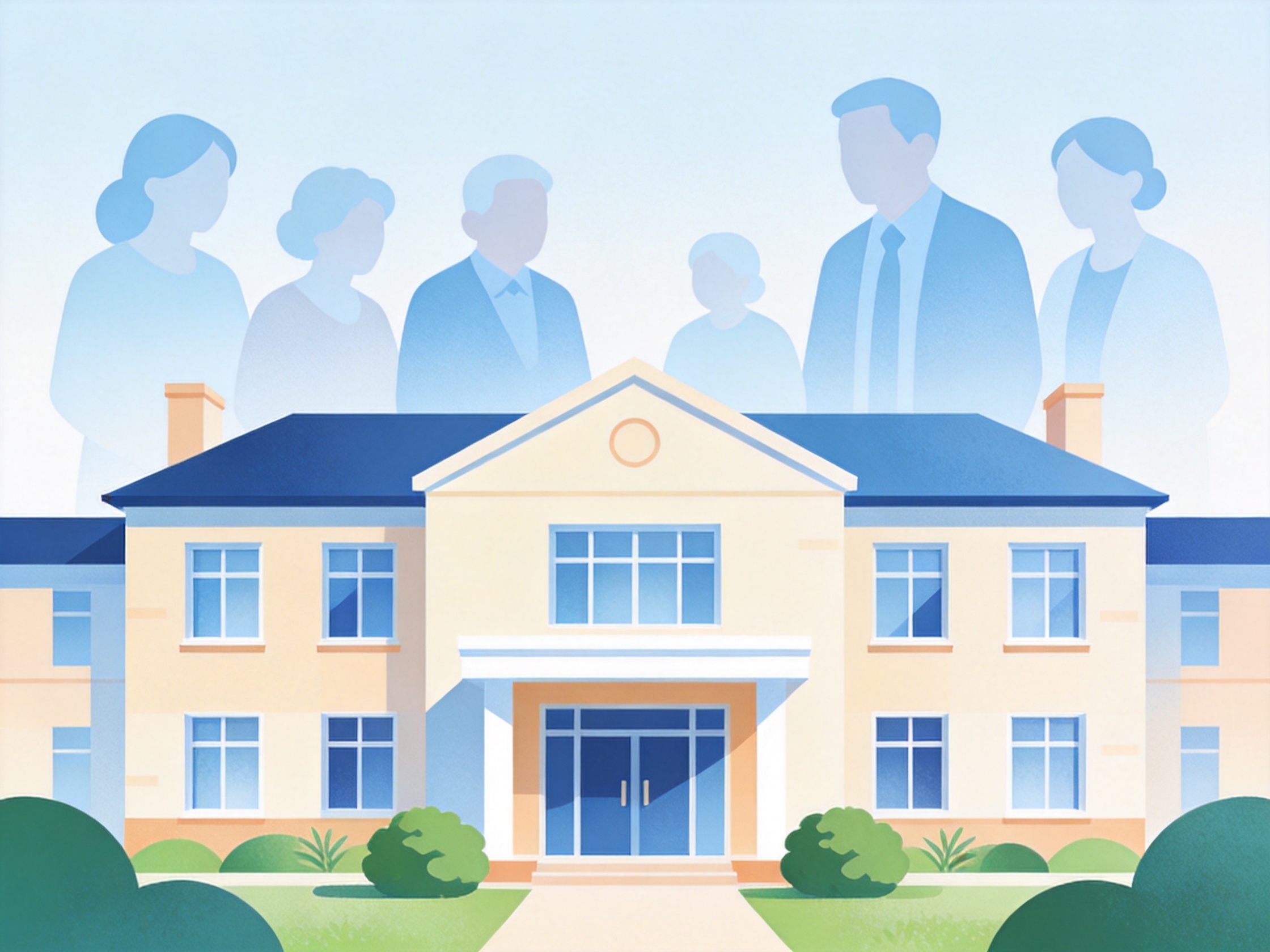 Residential Care — AI illustration