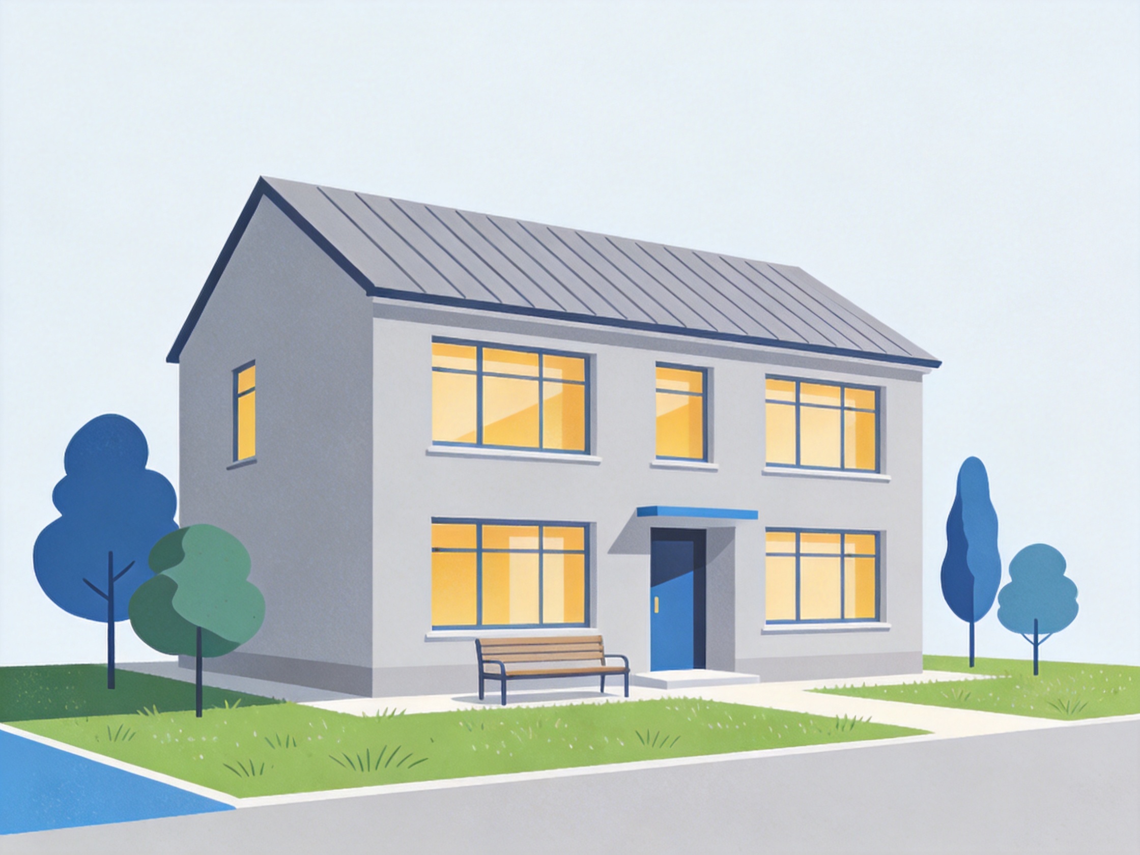 Residential Care — AI illustration