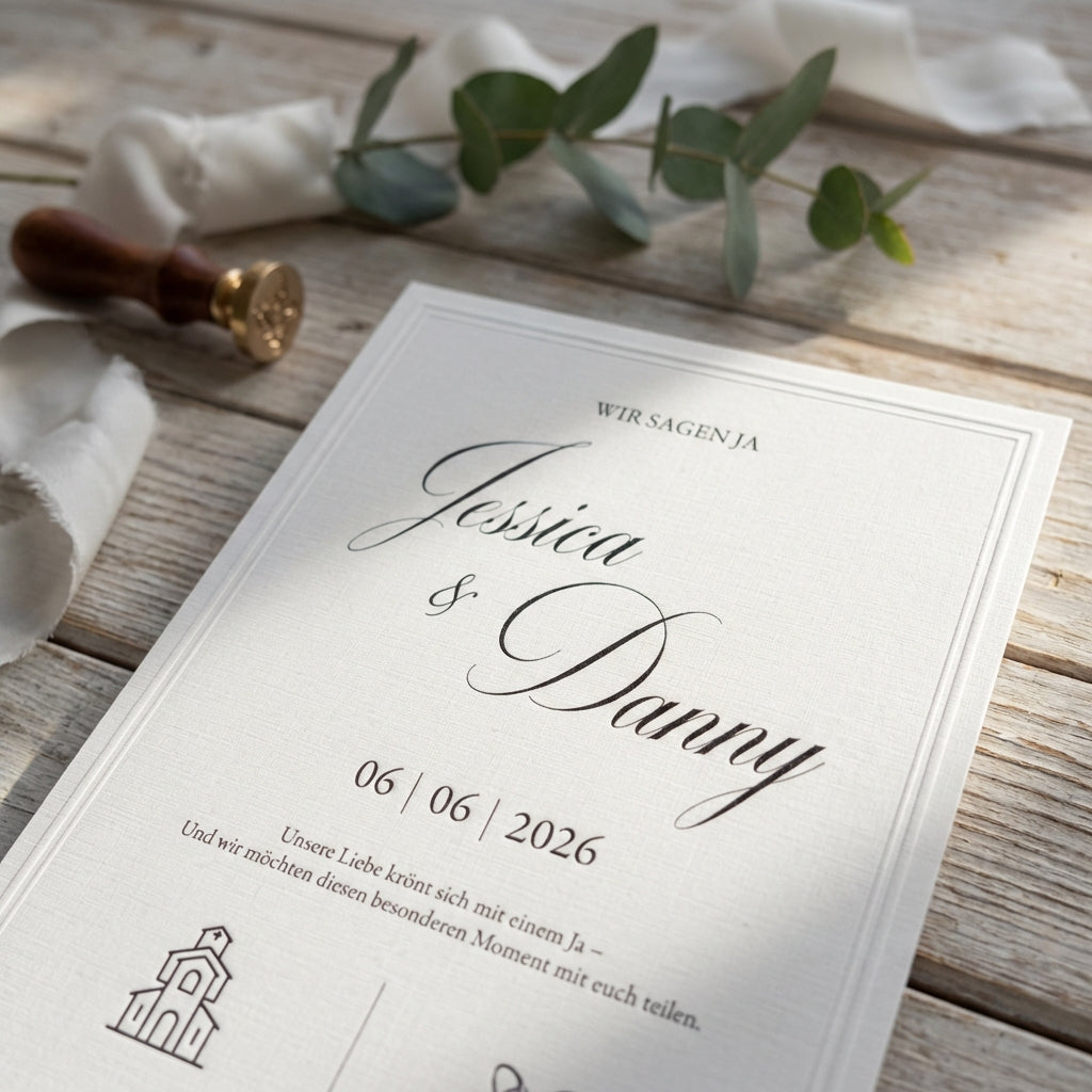 Alle Hochzeitseinladungen – Handgefertigt für Ihren besonderen Tag