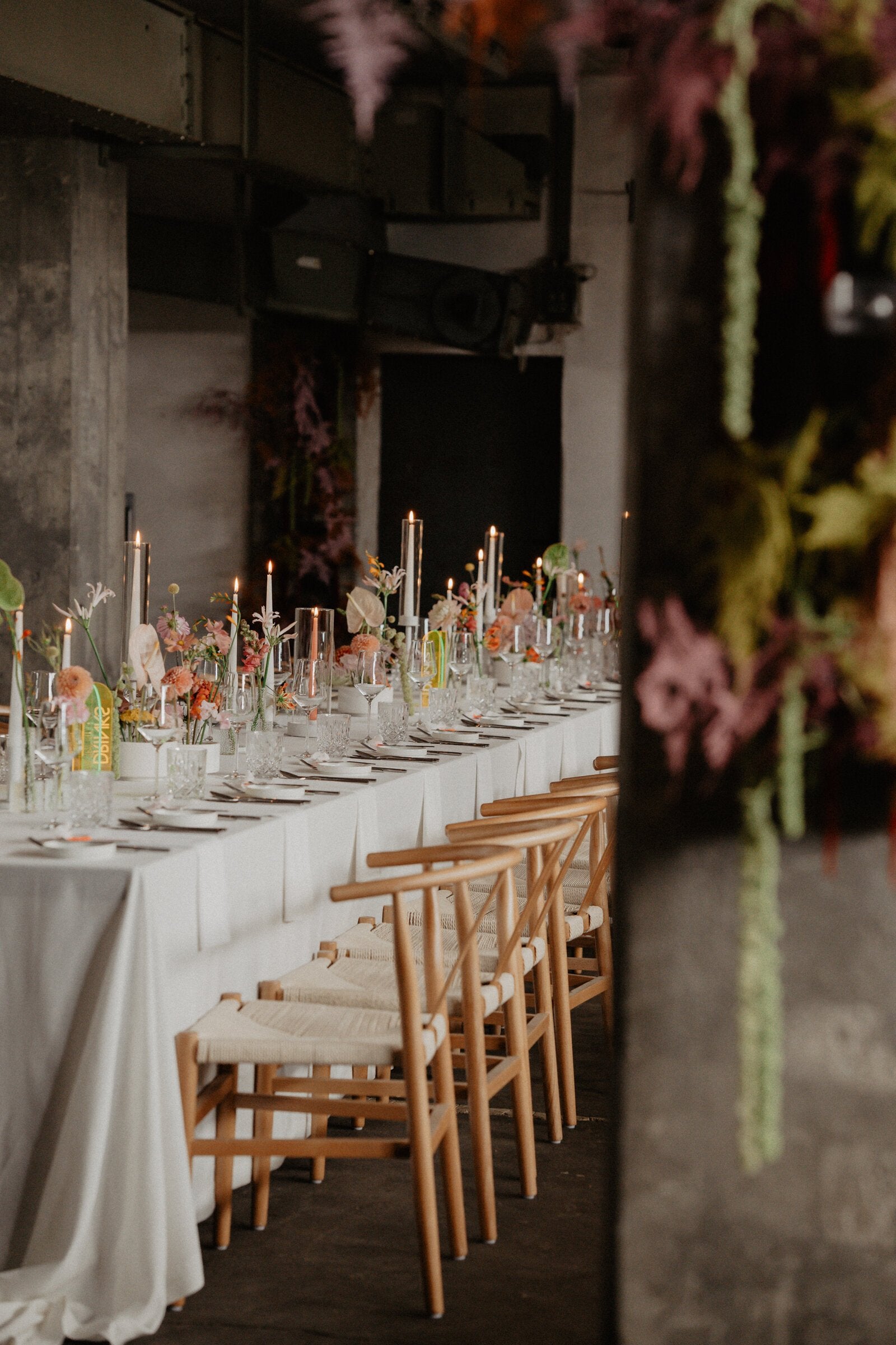Florales und Geschriebenes