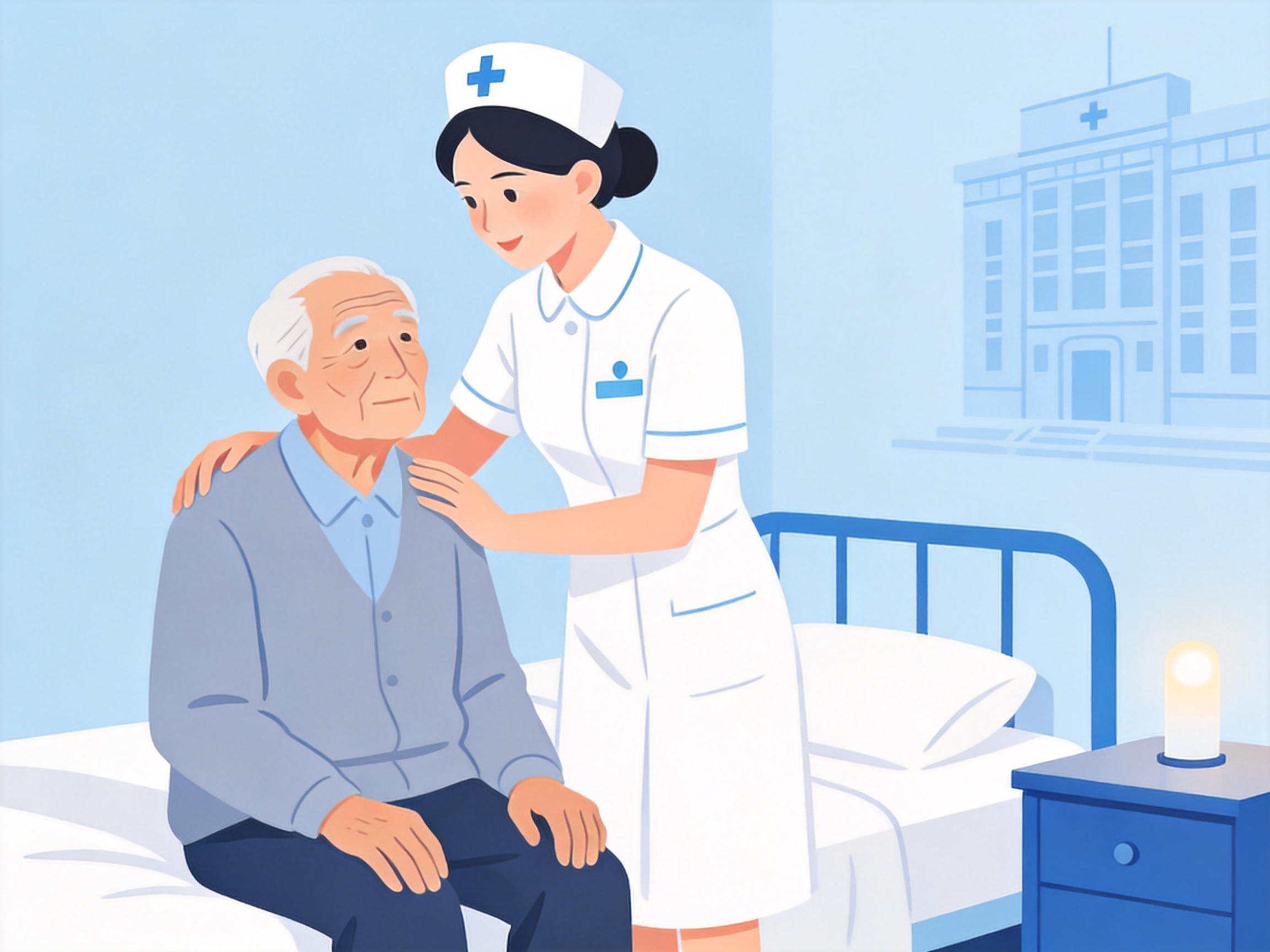 Nursing Care — AI illustration