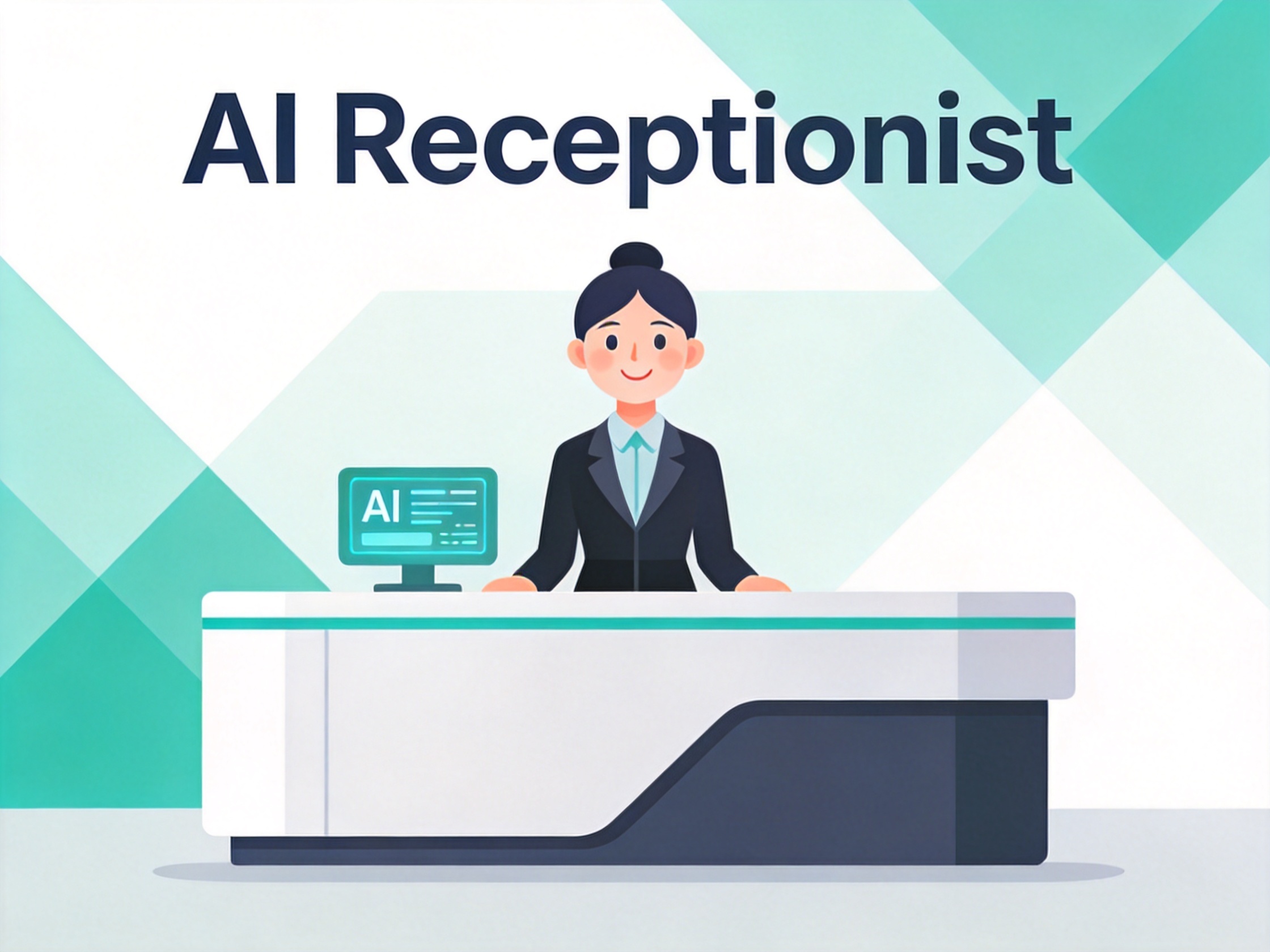 AI Receptionist — AI illustration