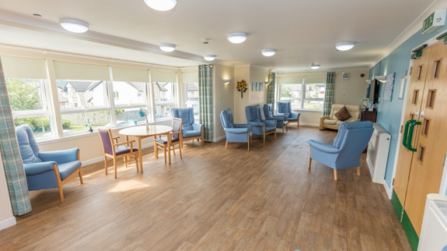 Wallace View seating area