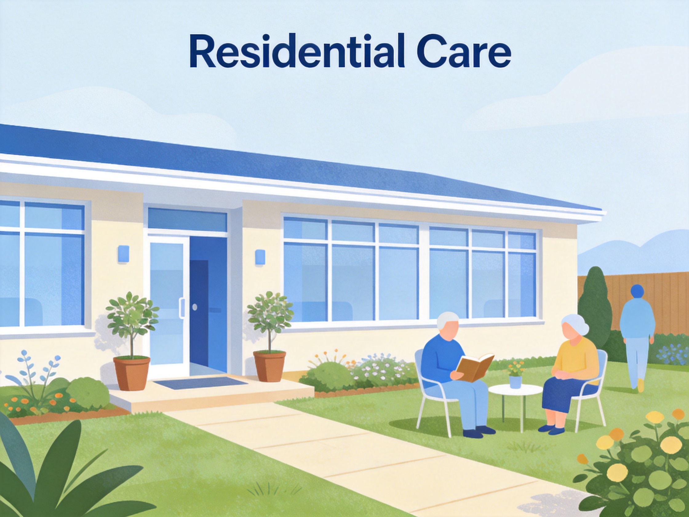 Residential Care — AI illustration
